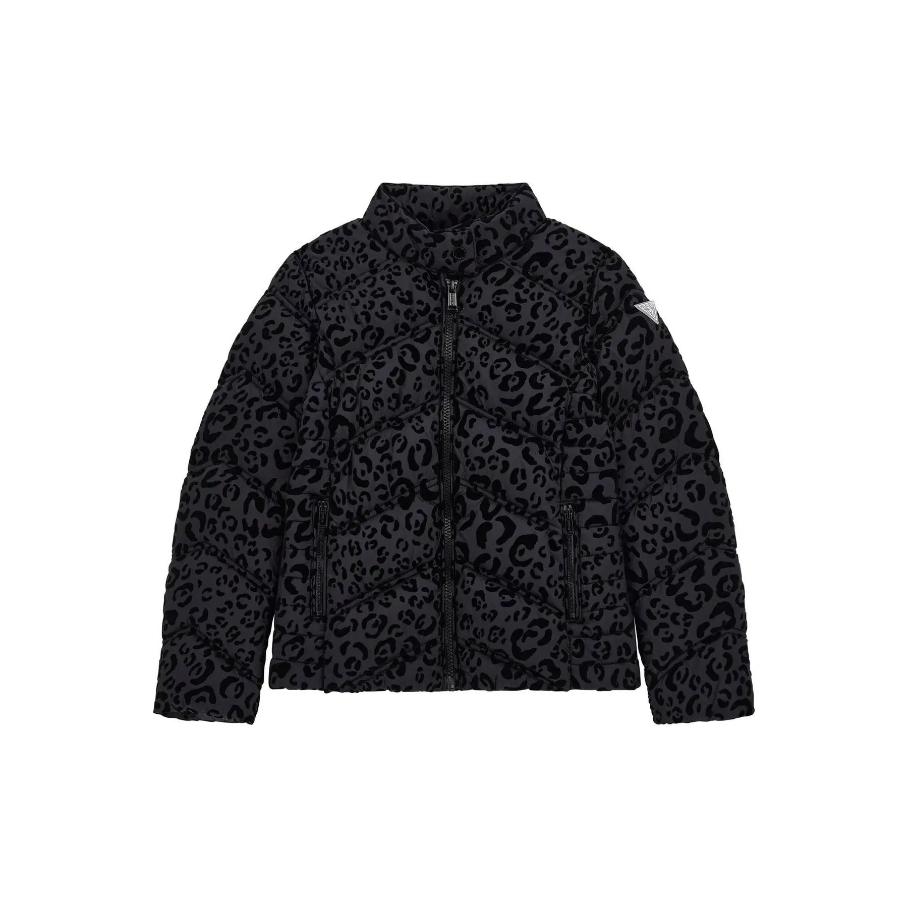 7620837713466 - Mädchen Steppjacke mit Reißverschluss und langen Ärmeln Guess