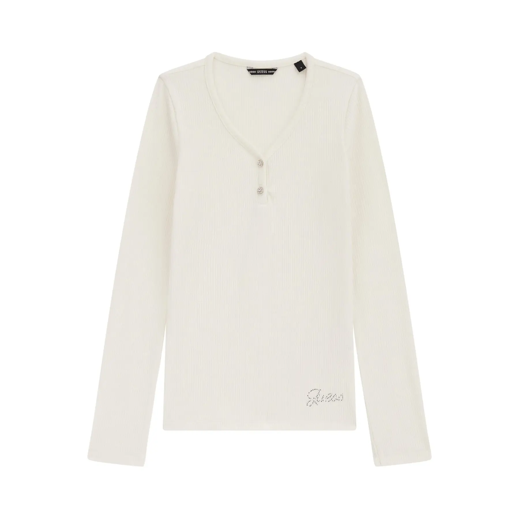 7628907165023 - Langarmshirt aus Viskose für Mädchen Rib Minime