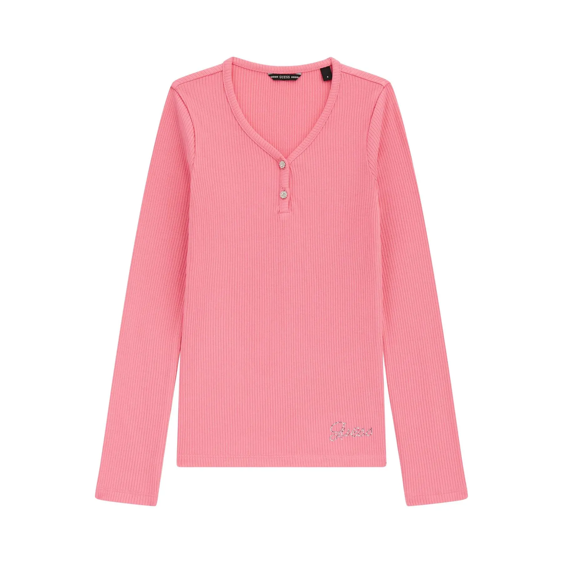 7628907165047 - Langarmshirt aus Viskose für Mädchen Rib Minime