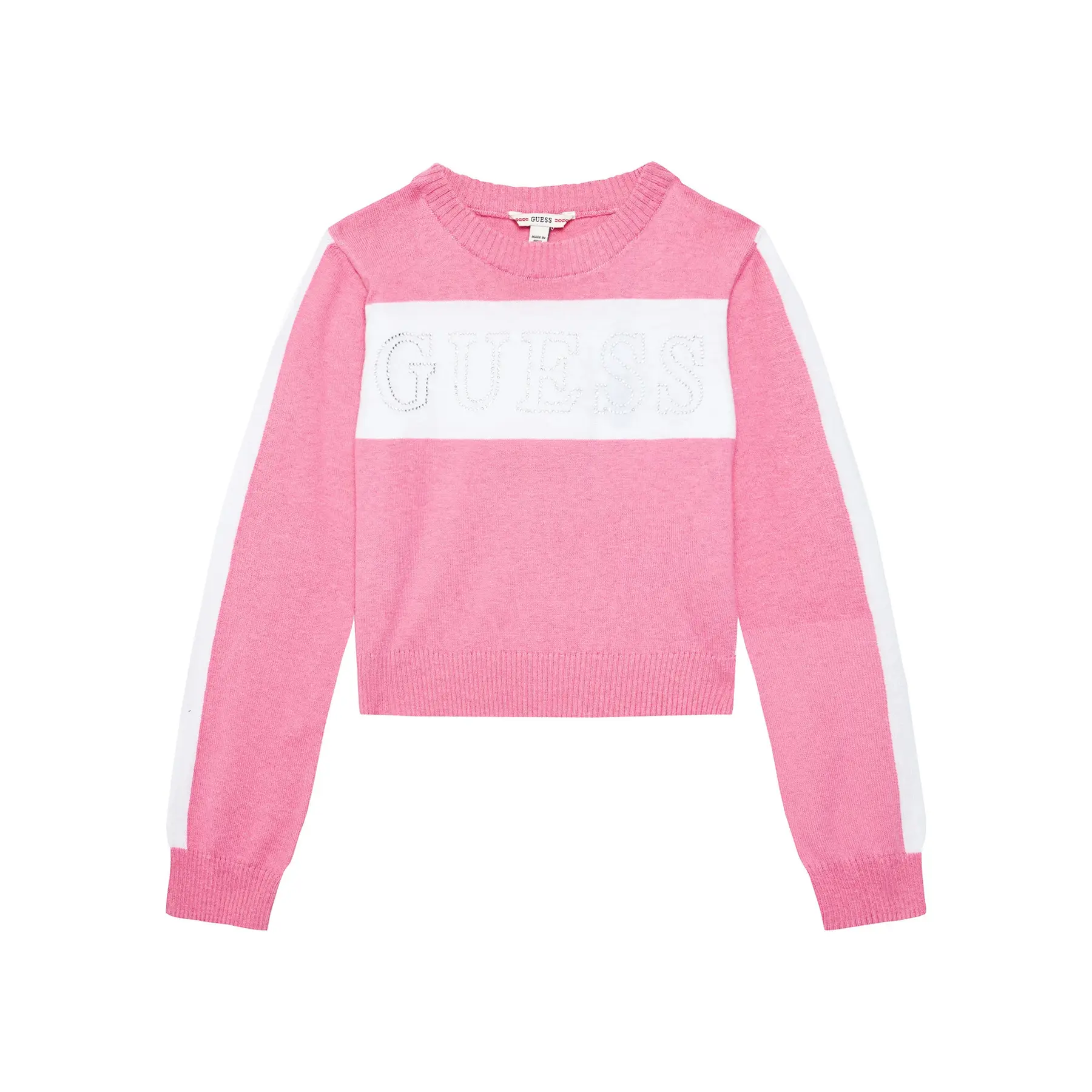 7620837694925 - Langärmliger Rundhals-Pullover für Mädchen Guess 7620837694925 - Langärmliger Rundhals-Pullover für Mädchen Guess