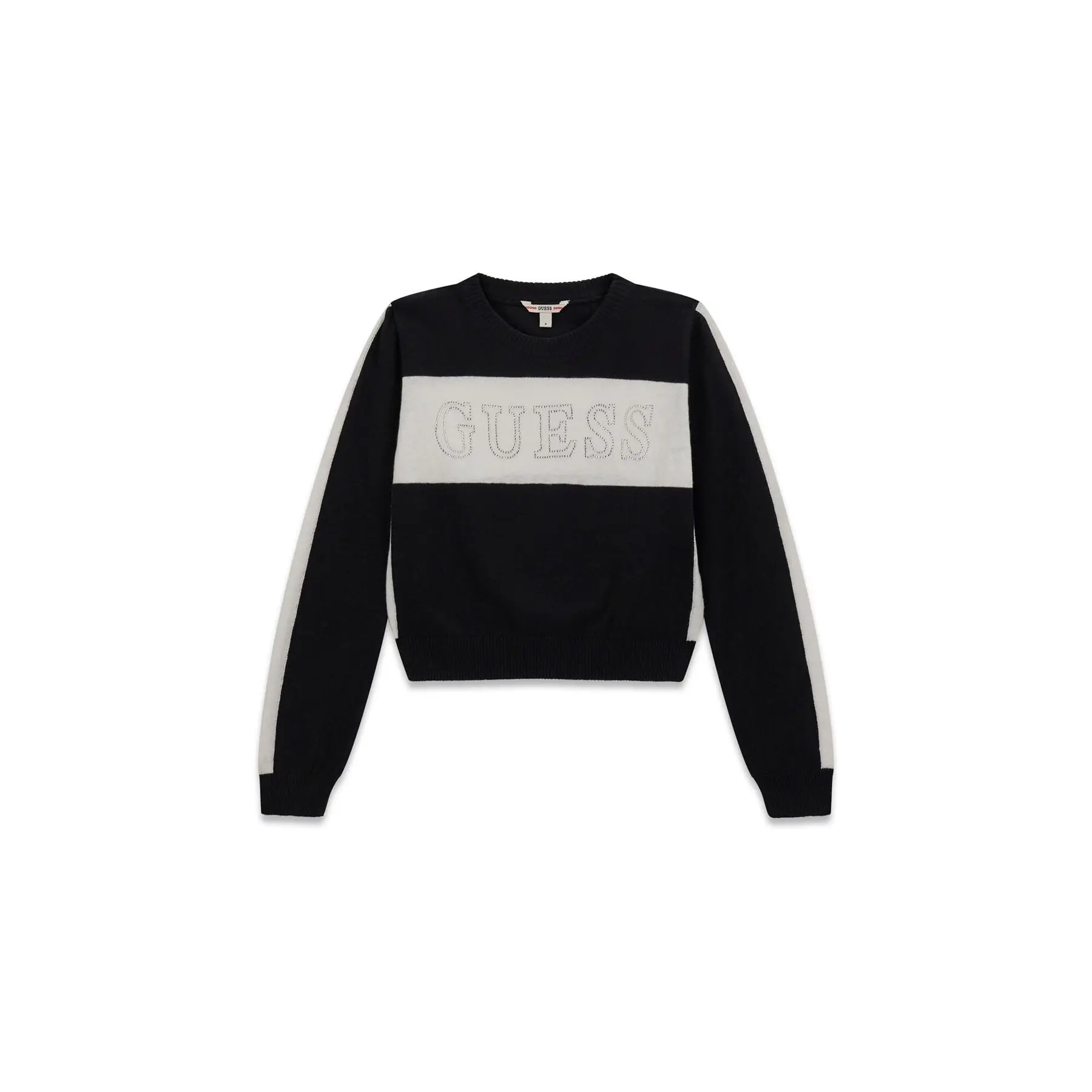 7620837694932 - Pull mit Strass-Logo für Mädchen Guess
