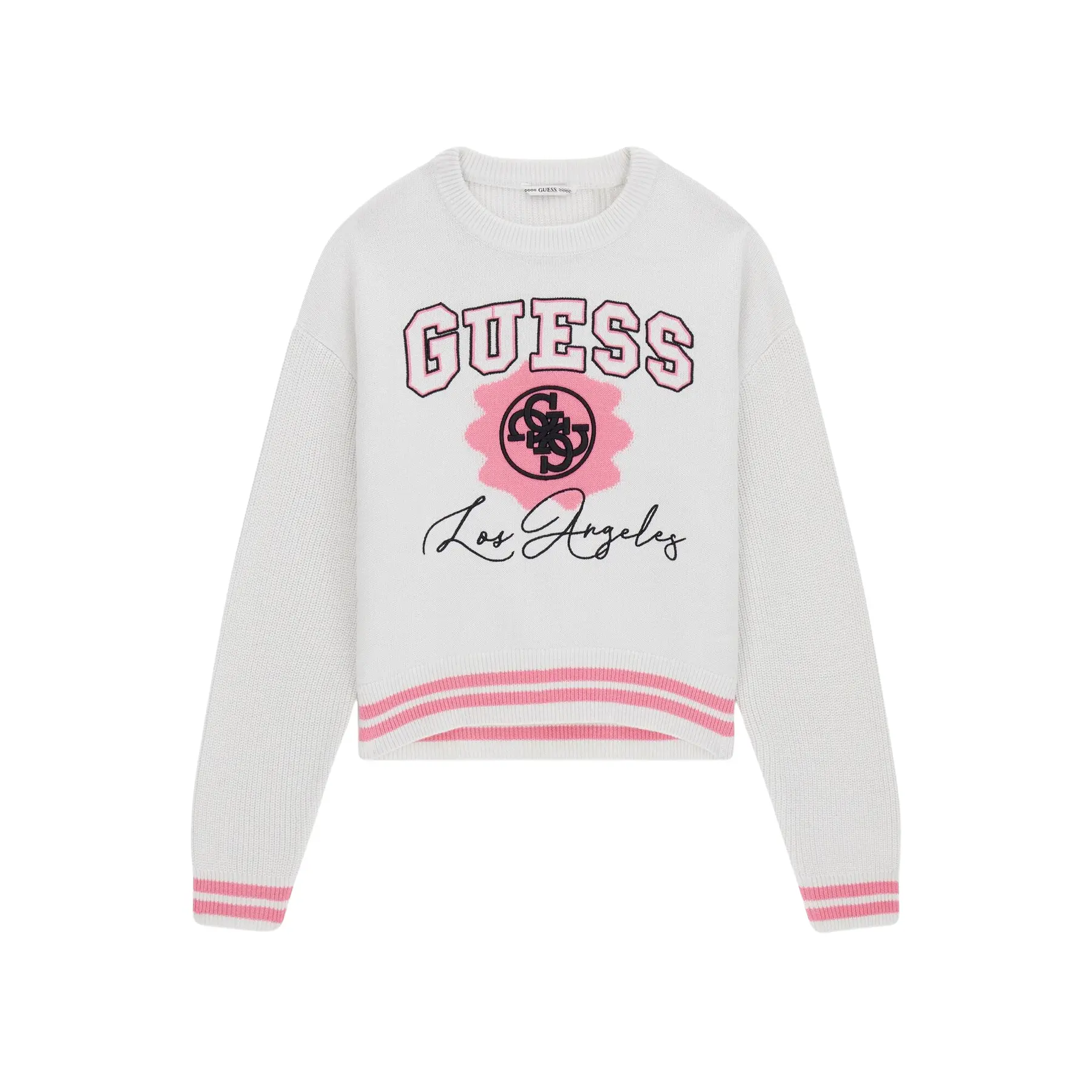 7620837695267 - Mädchen Rundhals-Pulli Guess