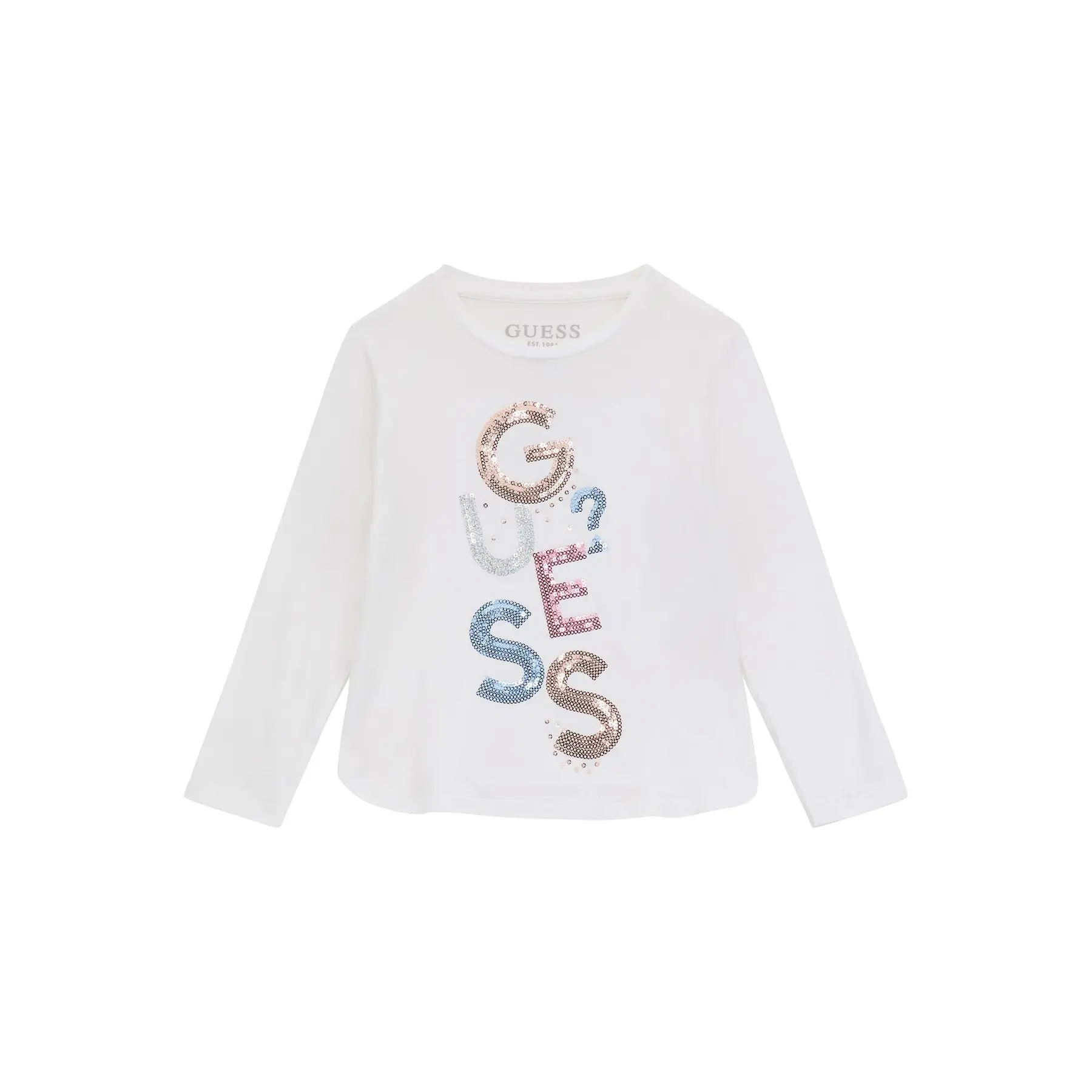 7620837708547 - Langarmshirt aus Viskose für Mädchen Guess