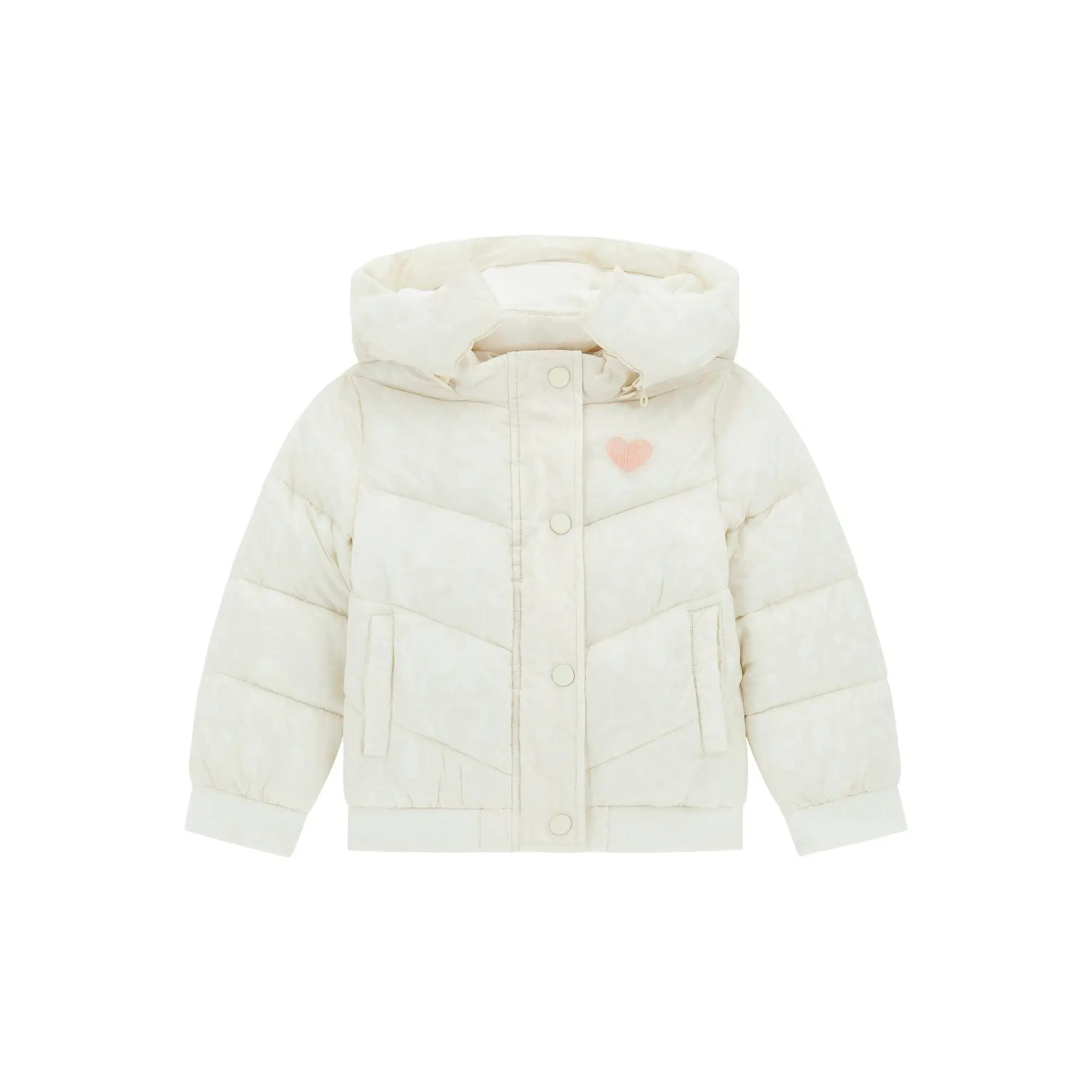 7620837716931 - Mädchen Steppjacke mit Kapuze und langen Ärmeln Guess 7620837716931 - Mädchen Steppjacke mit Kapuze und langen Ärmeln Guess