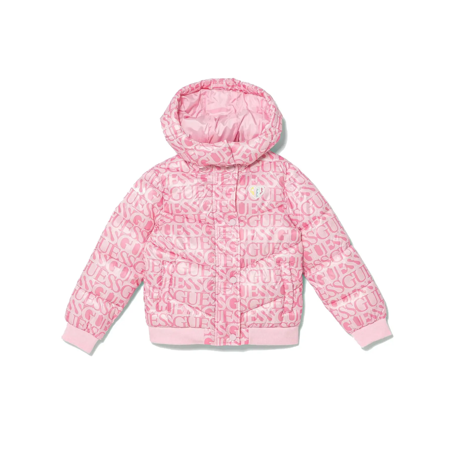 7620837717006 - Baby Mädchen Langarmjacke mit Kapuze Guess 7620837717006 - Baby Mädchen Langarmjacke mit Kapuze Guess