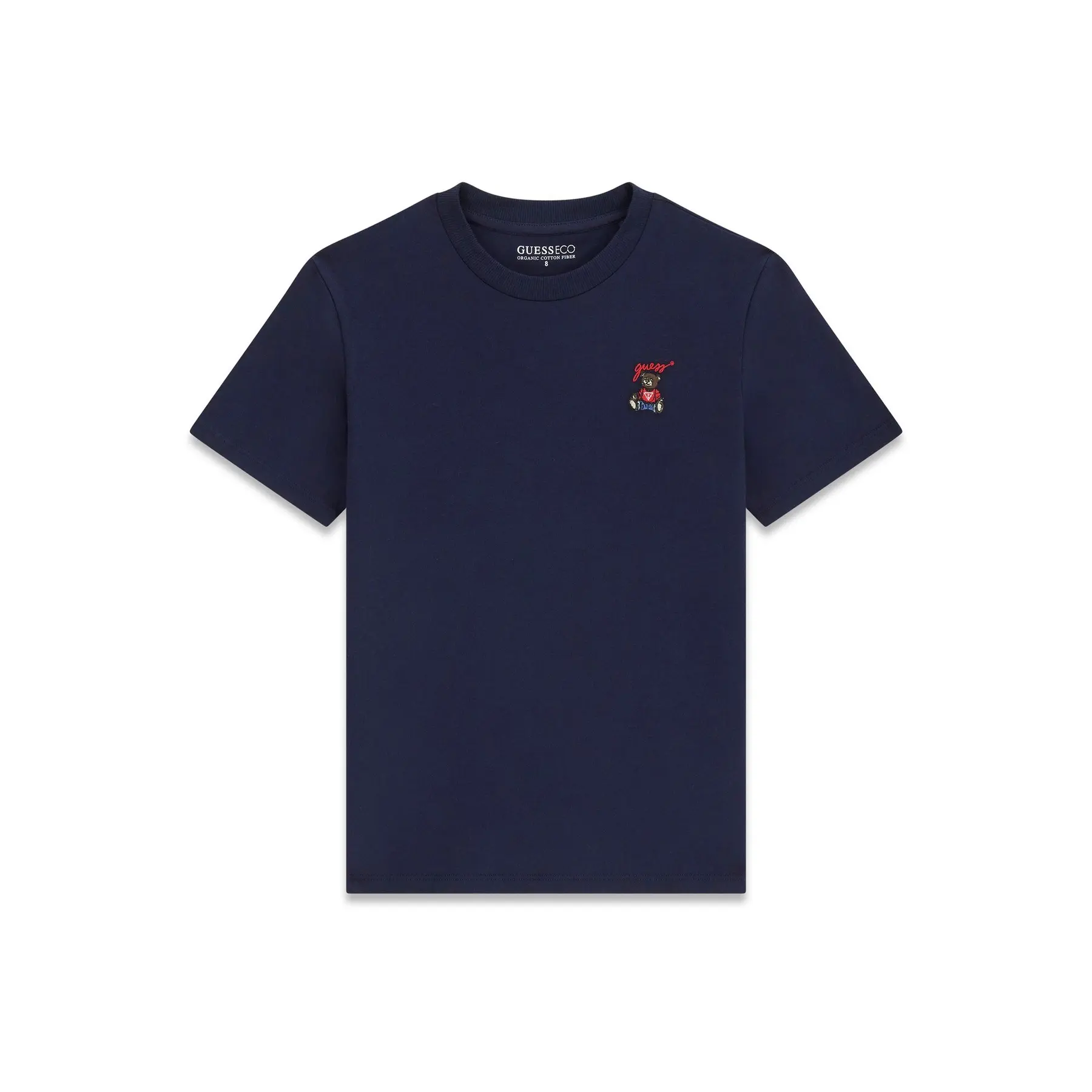 7625408929710 - Übergröße T-Shirt mit Logo auf der Vorderseite für Kinder Guess