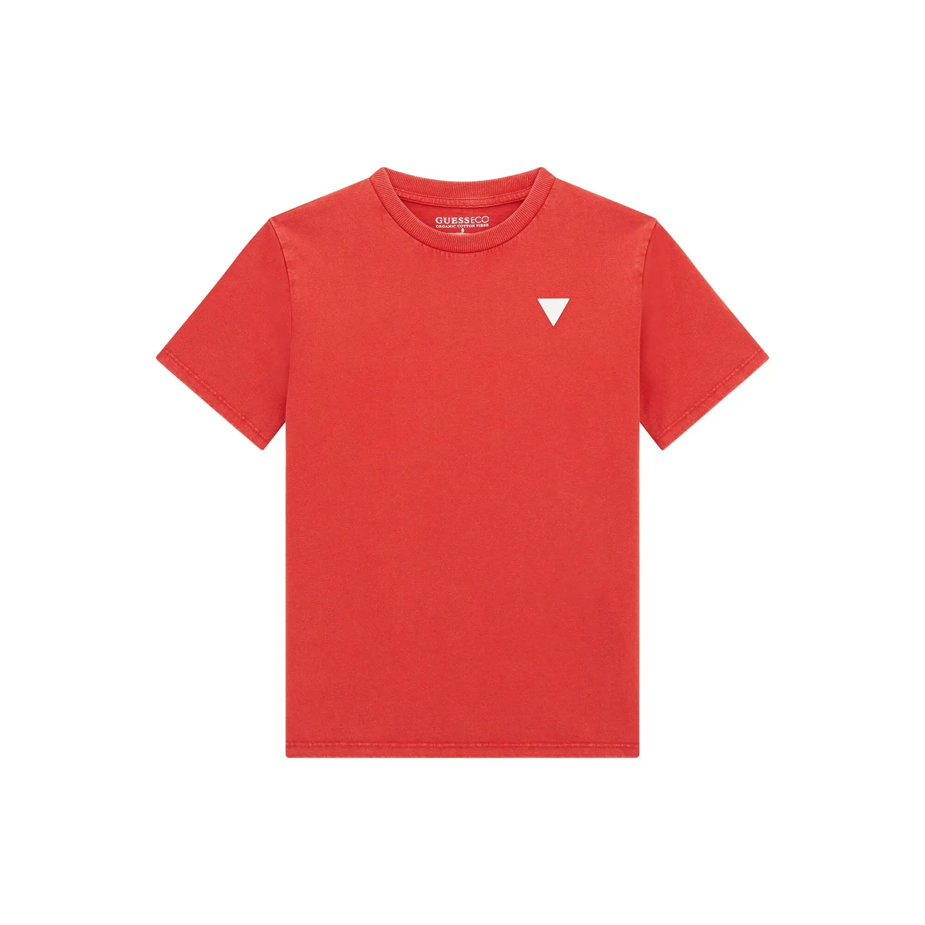 Guess Boys Rouge Oversized T-Shirt With Logo For Kids
