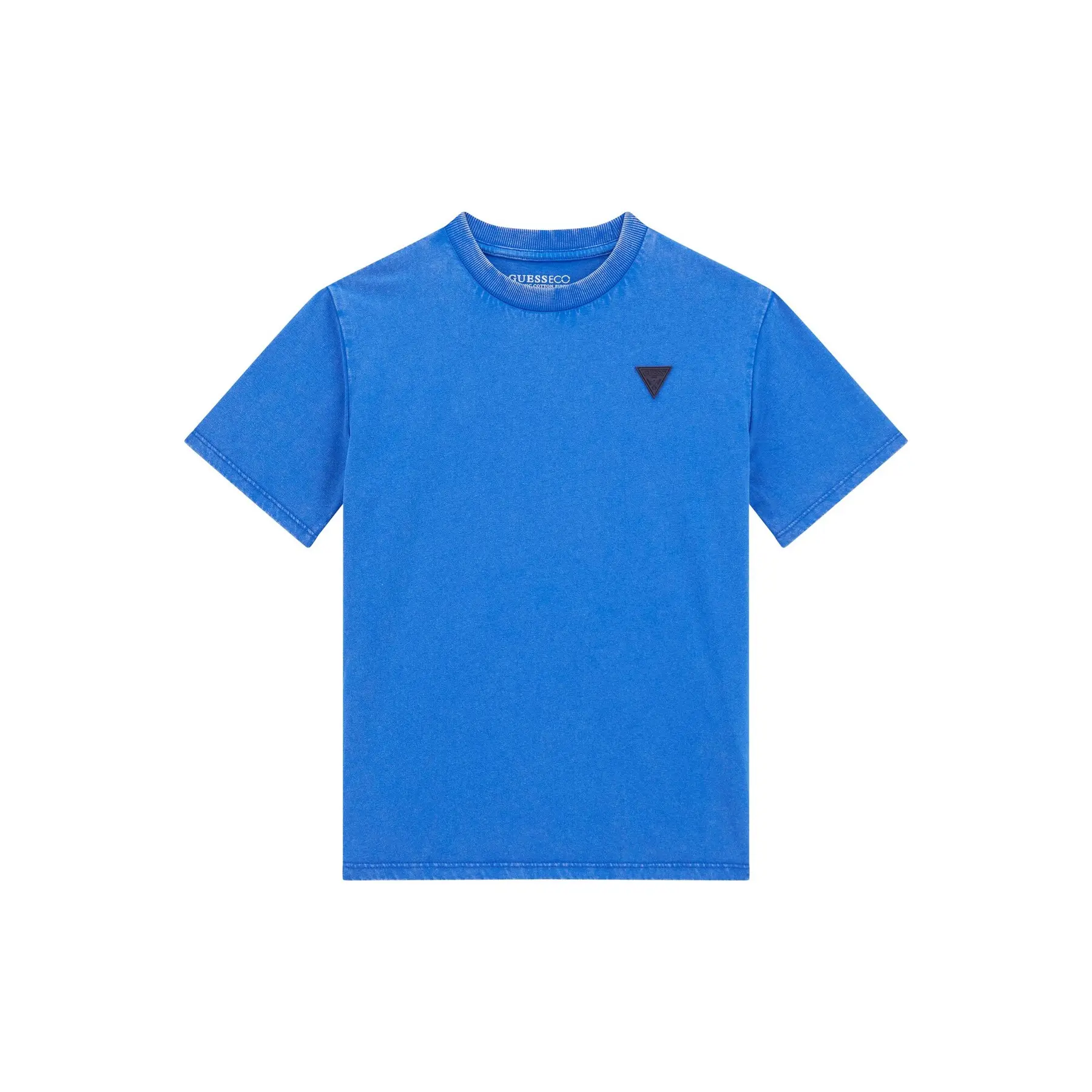 Guess Boys Bleu Oversized T-Shirt With Logo For Kids