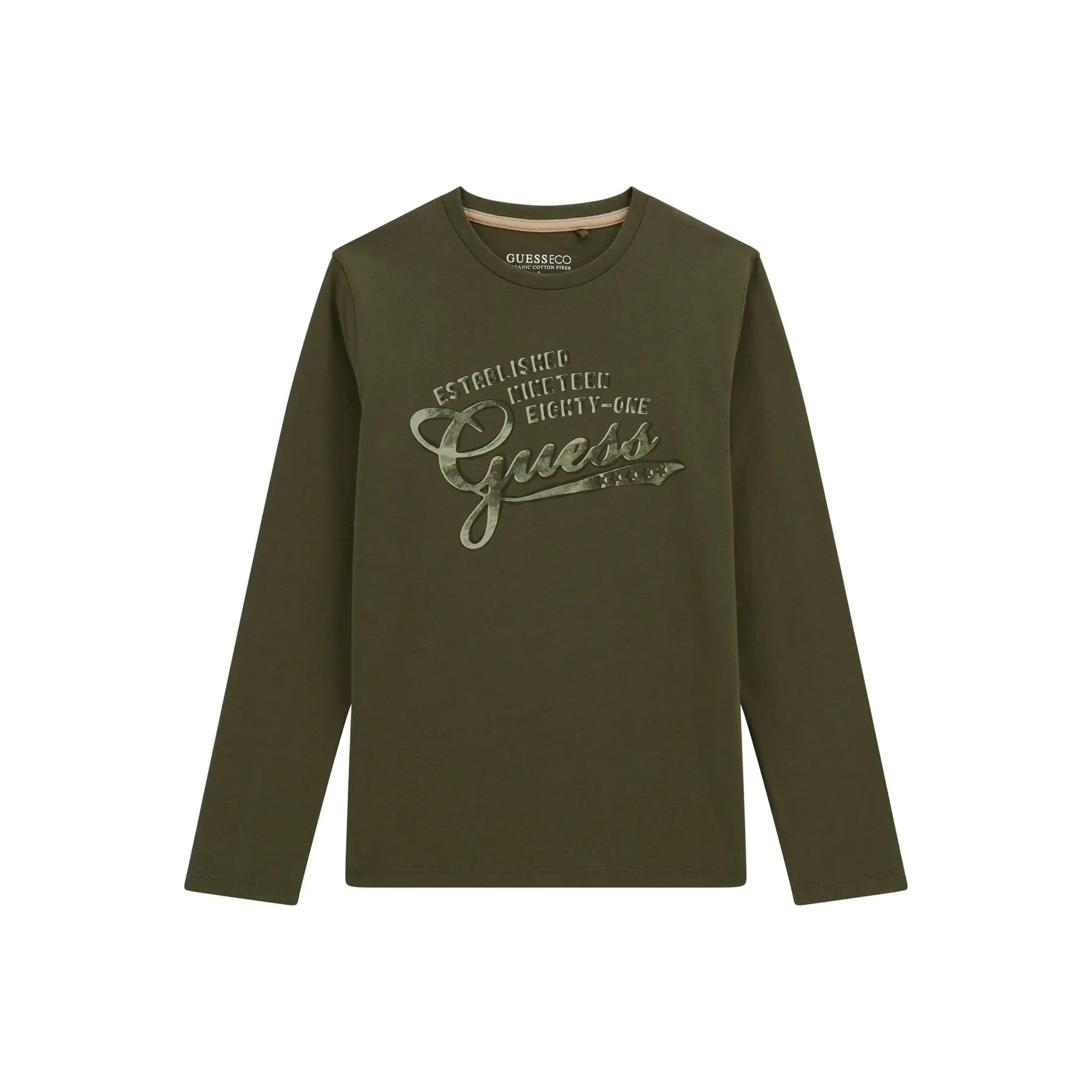 7620837823752 - Langarm-T-Shirt mit Rundhalsausschnitt für Kinder Guess