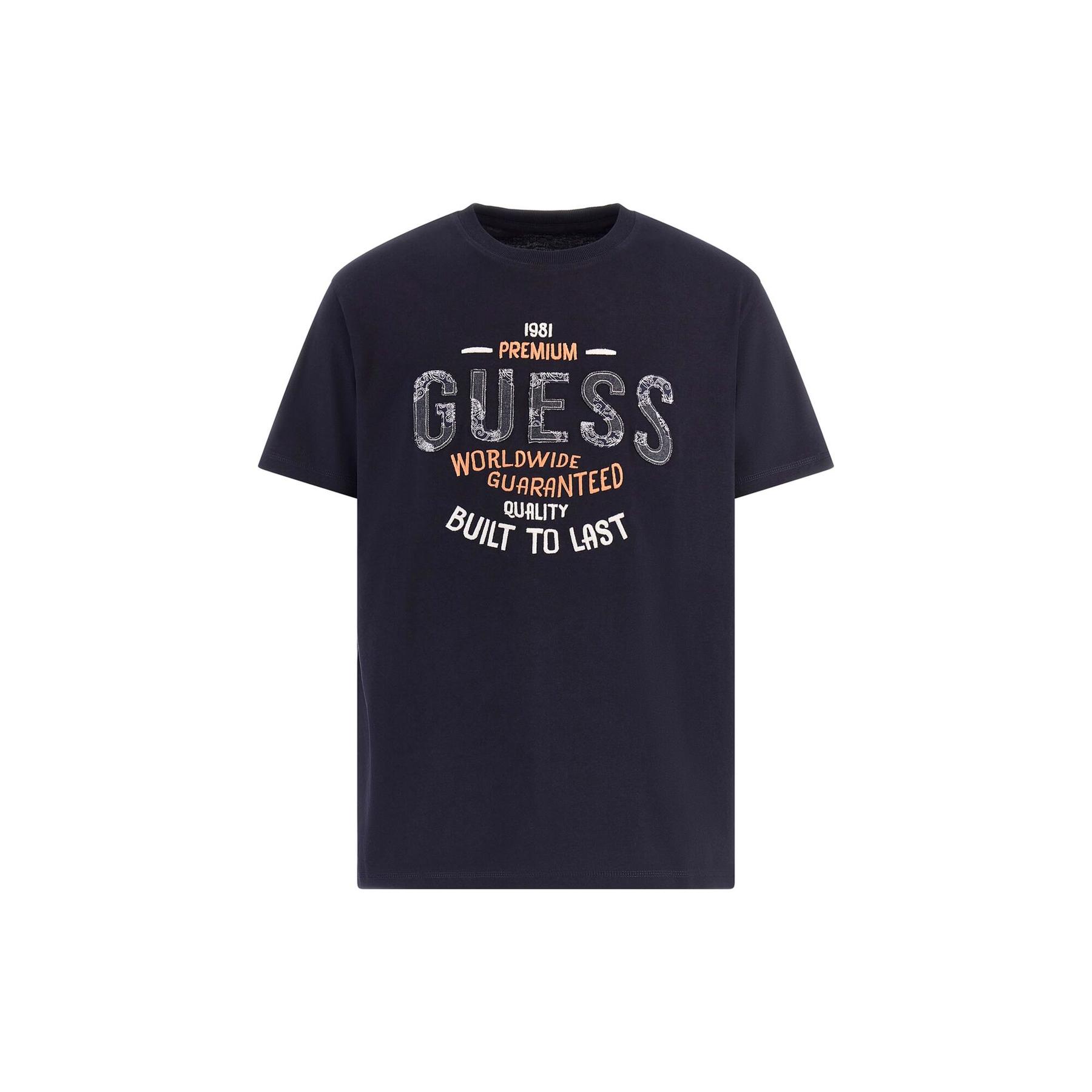 7622336631241 - T-Shirt mit Rundhalsausschnitt Patch