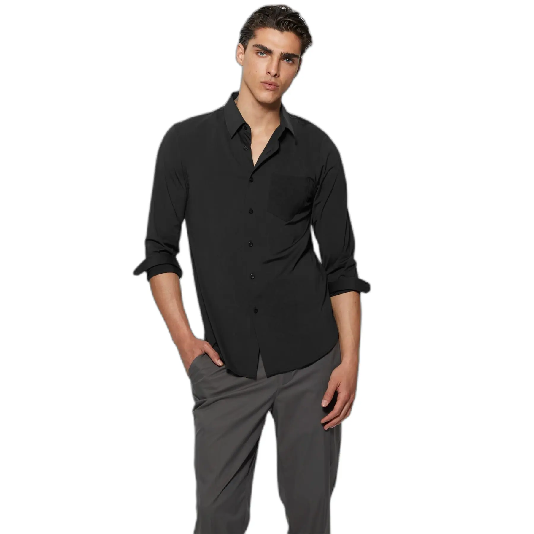 7622078828022 - Regular Fit Freizeithemd mit Kentkragen Modell SUNSET