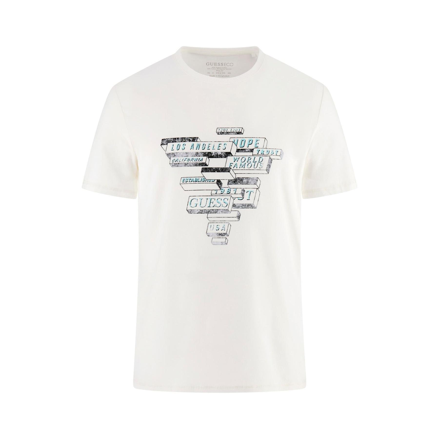 7622078594231 - T-Shirt mit Rundhalsausschnitt Abstract Triangle