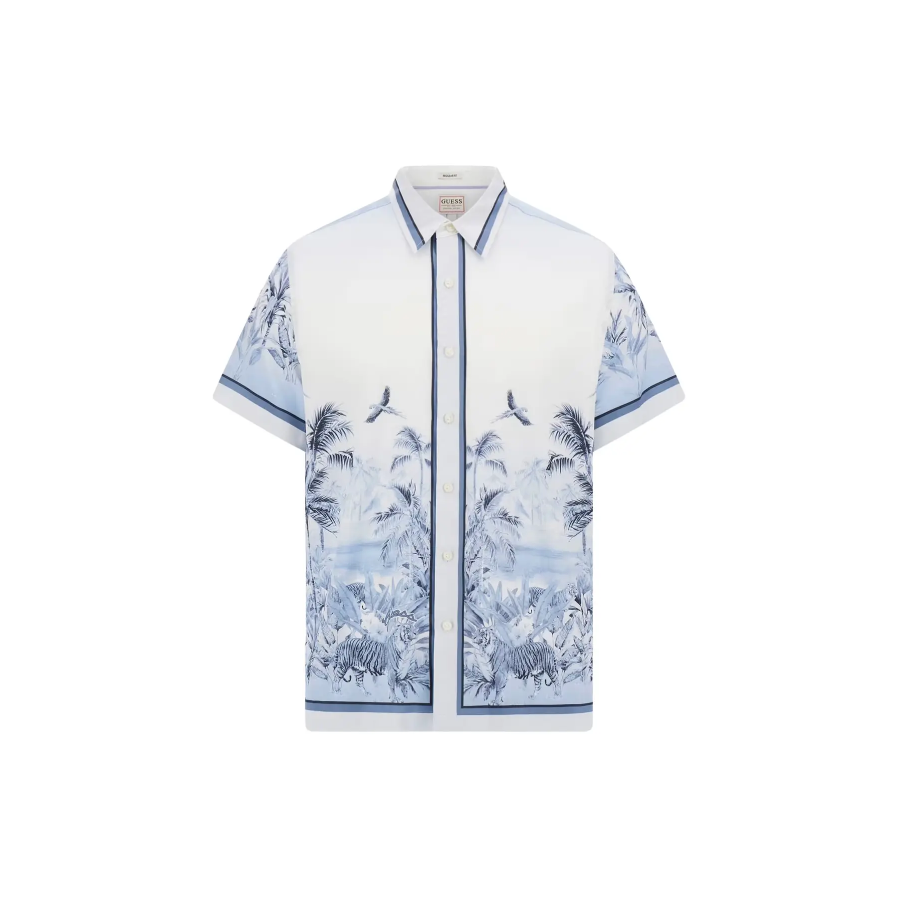 7628907111358 - Kurzarmhemd Charm Big Cat