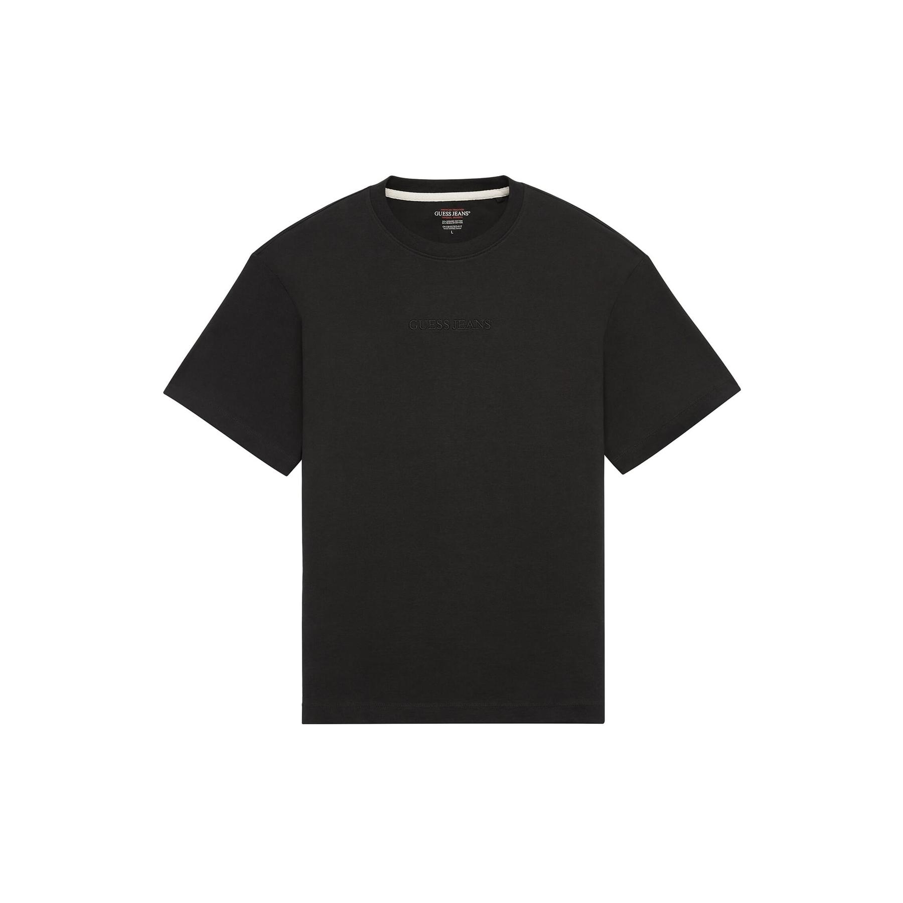 7618391207873 - T-Shirt mit gesticktem Logo Guess