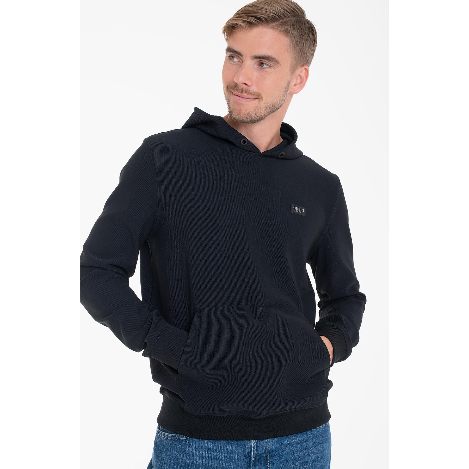 7618391354584 - Dehnbarer Kapuzenpullover Tech
