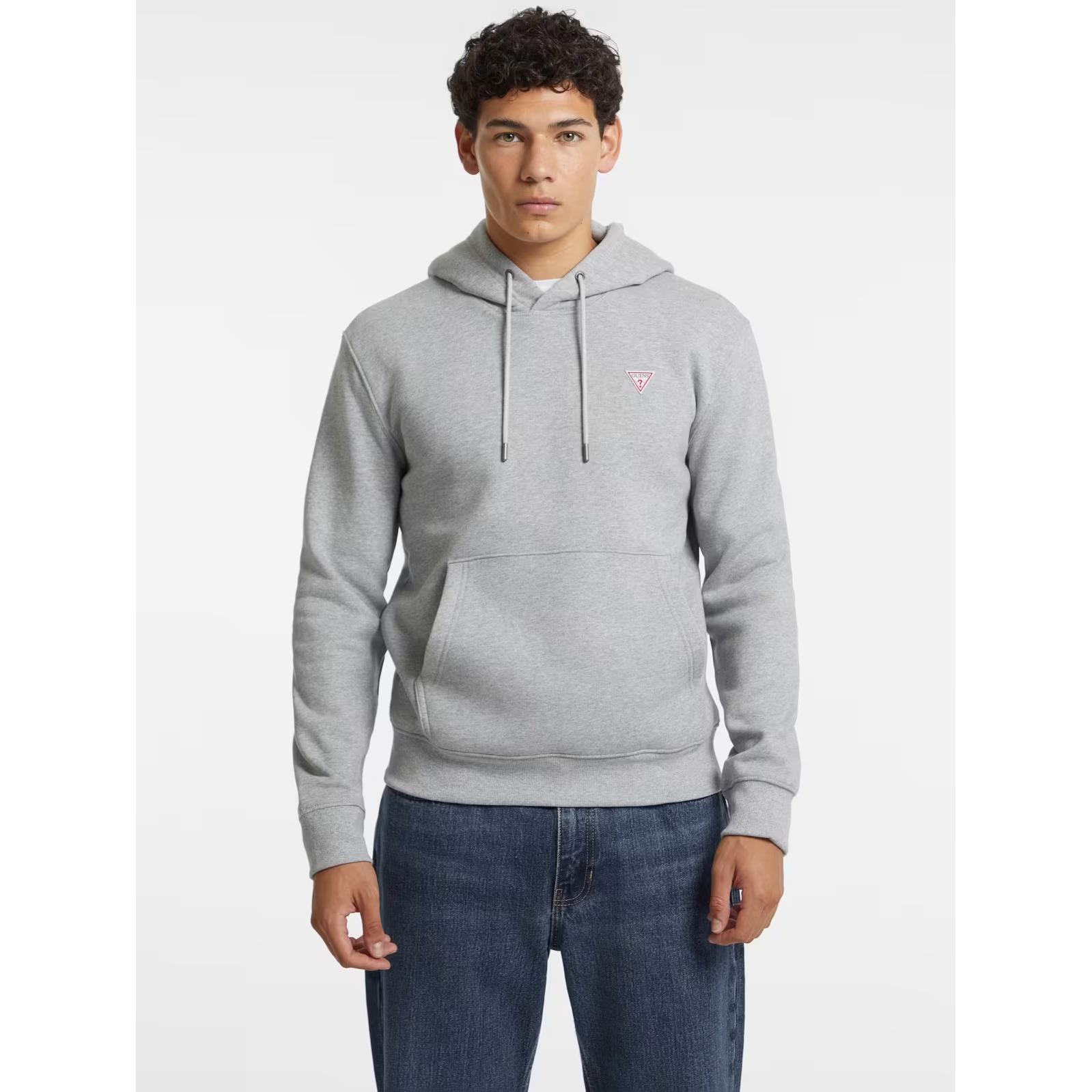 7618391197143 - Kapuzensweatshirt mit Mini-Dreiecks-Logo Guess