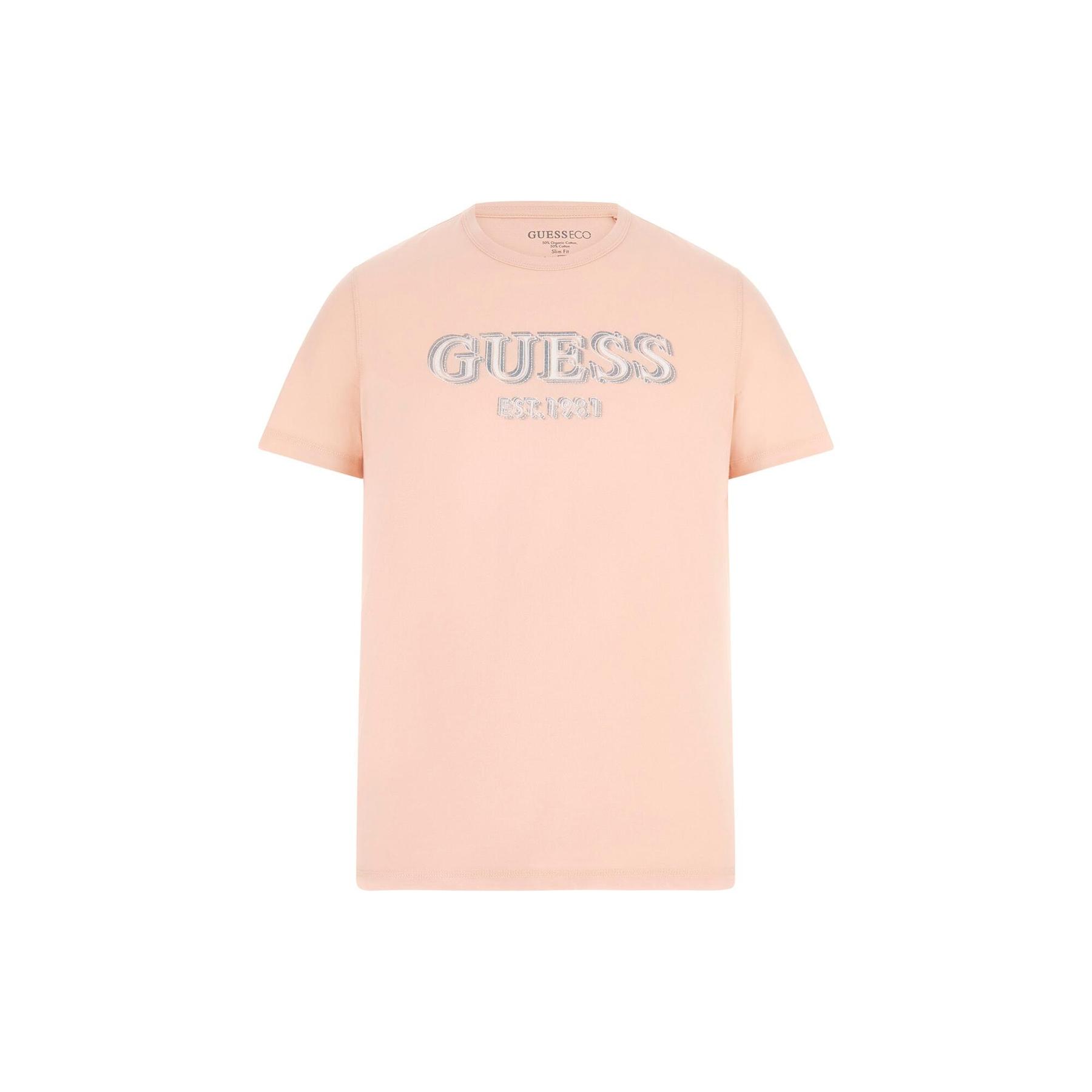 7620837071528 - T-Shirt mit Rundhalsausschnitt und Logo Guess 7620837071528 - T-Shirt mit Rundhalsausschnitt und Logo Guess