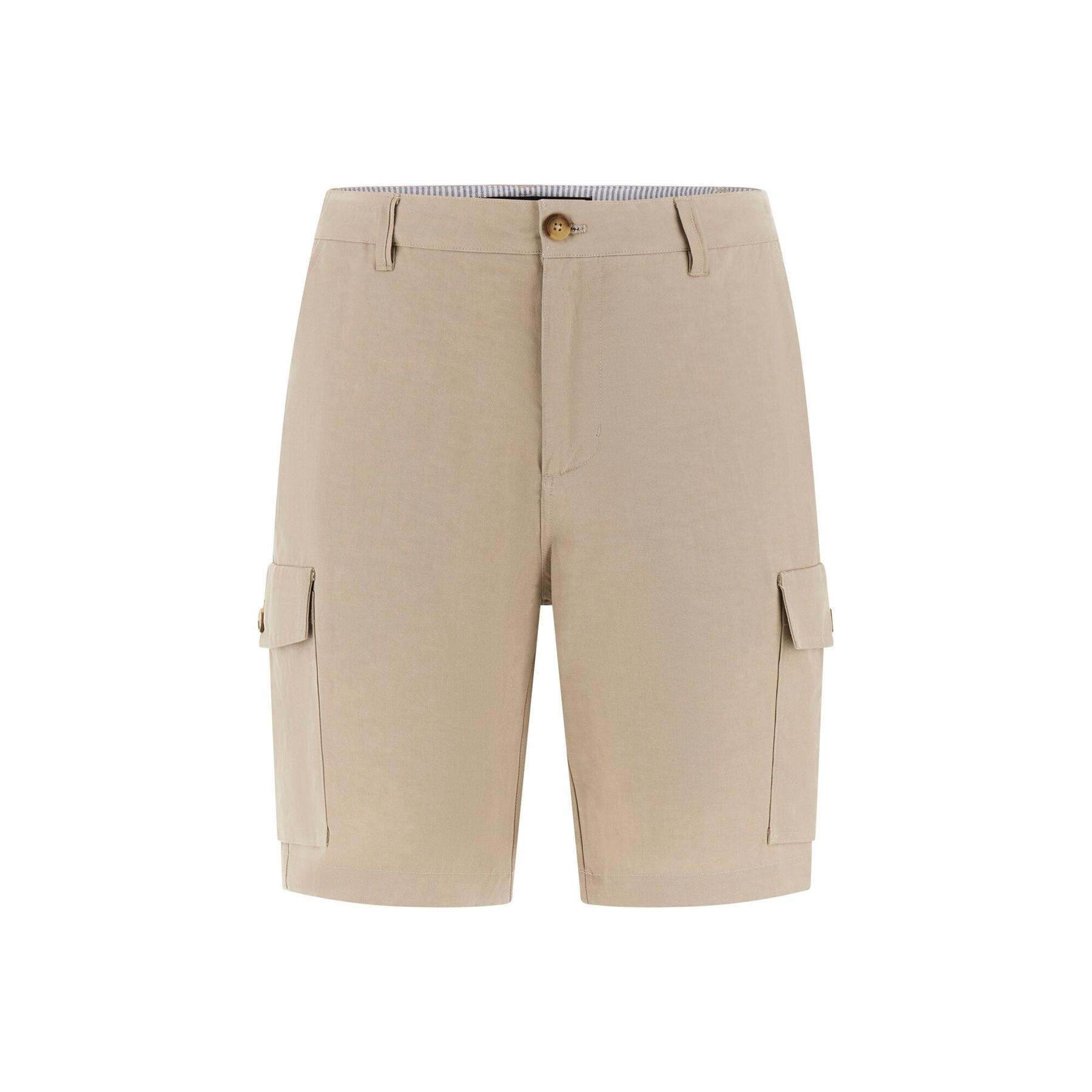 7628907096358 - Kurze Cargo-Shorts aus Leinenserge Ari