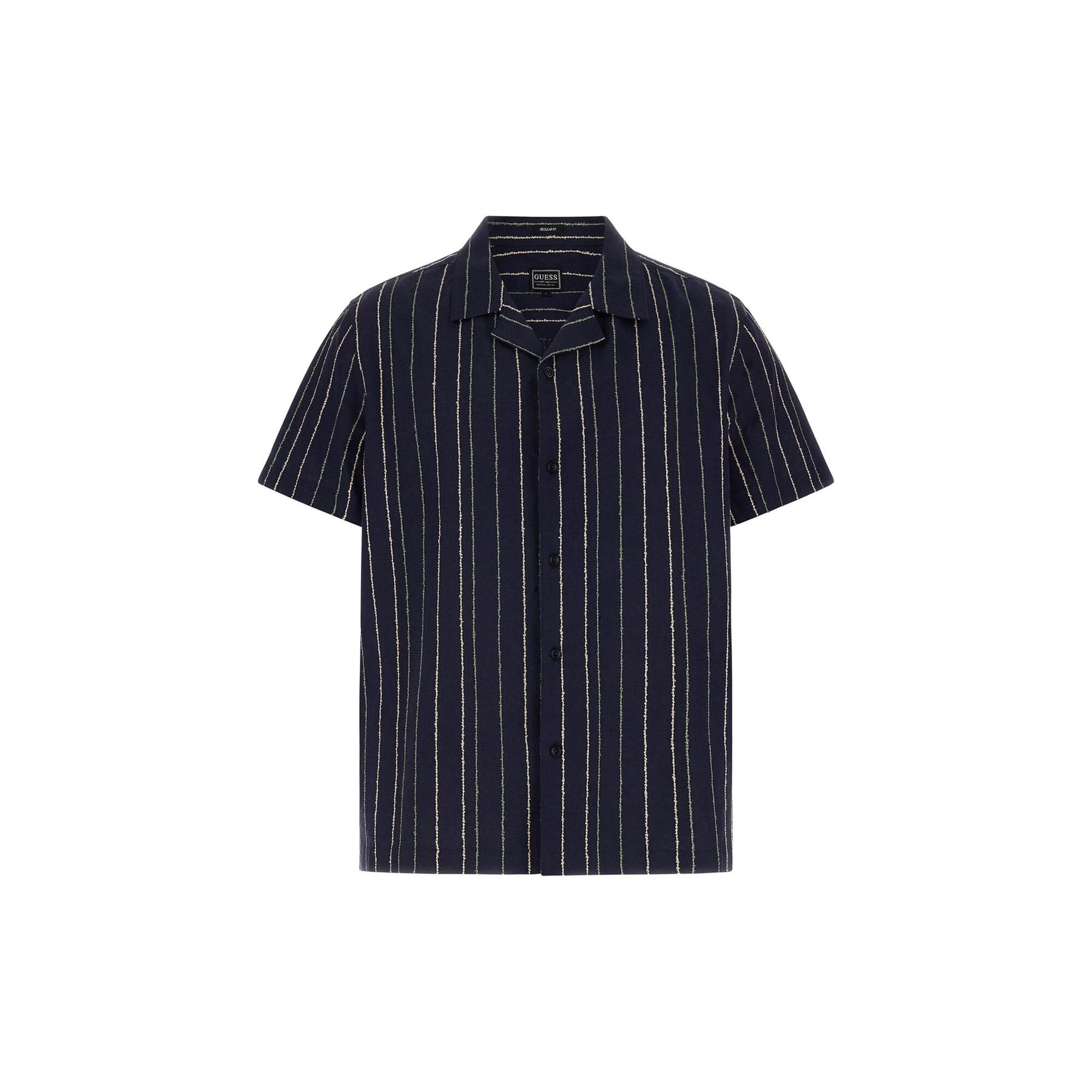 7628907088278 - Kurzarmgestreifte Hemd Cooper