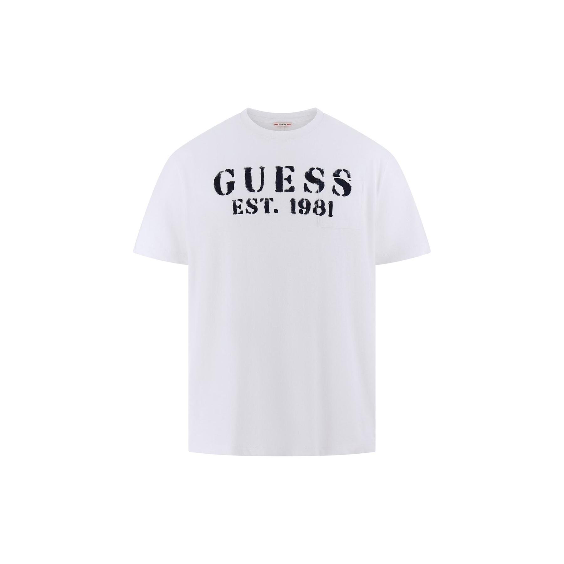 7628907045448 - T-Shirt mit nautischem Druck Guess