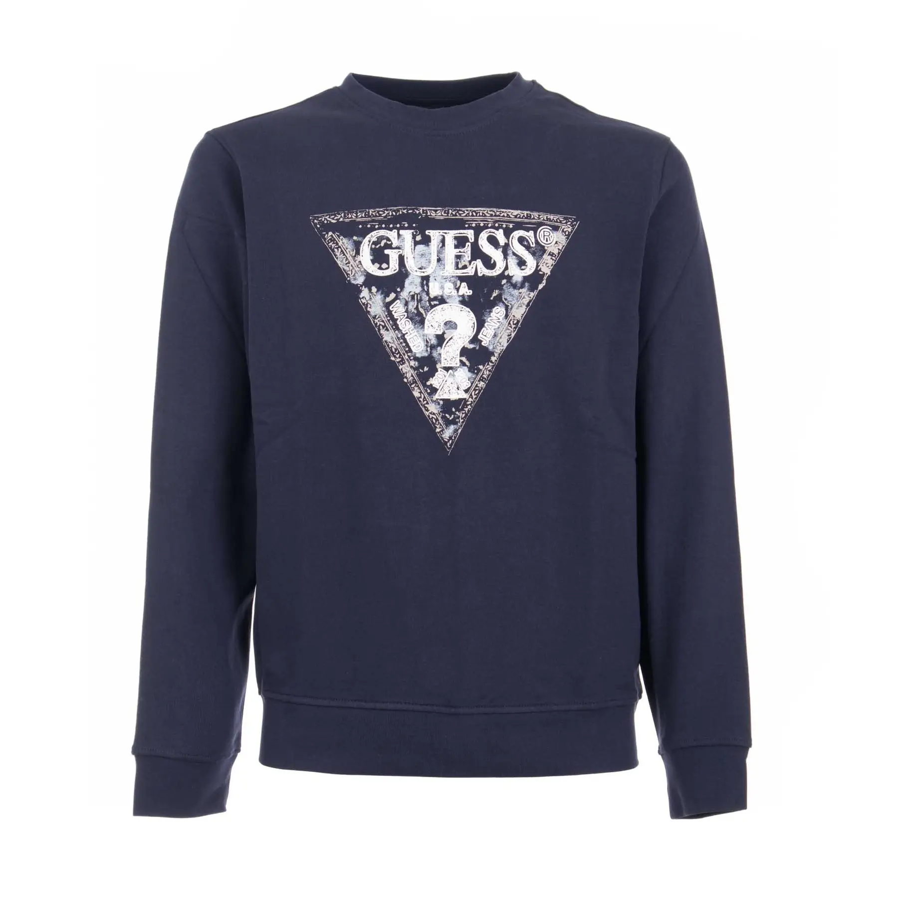 7628907030932 - Kapuzensweatshirt mit dreieckigem Logo Guess