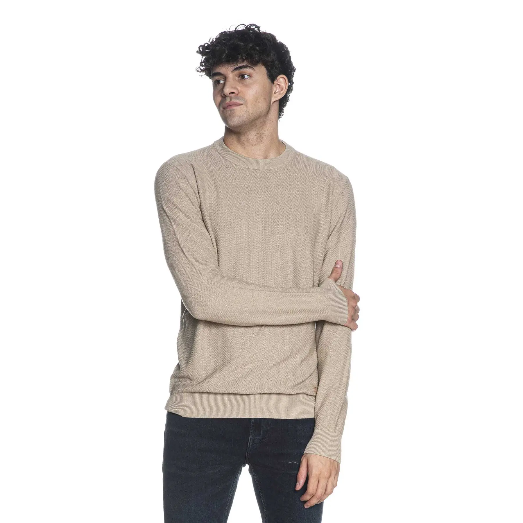 7620837979756 - Pullover mit Rundhalsausschnitt Harding Stitch