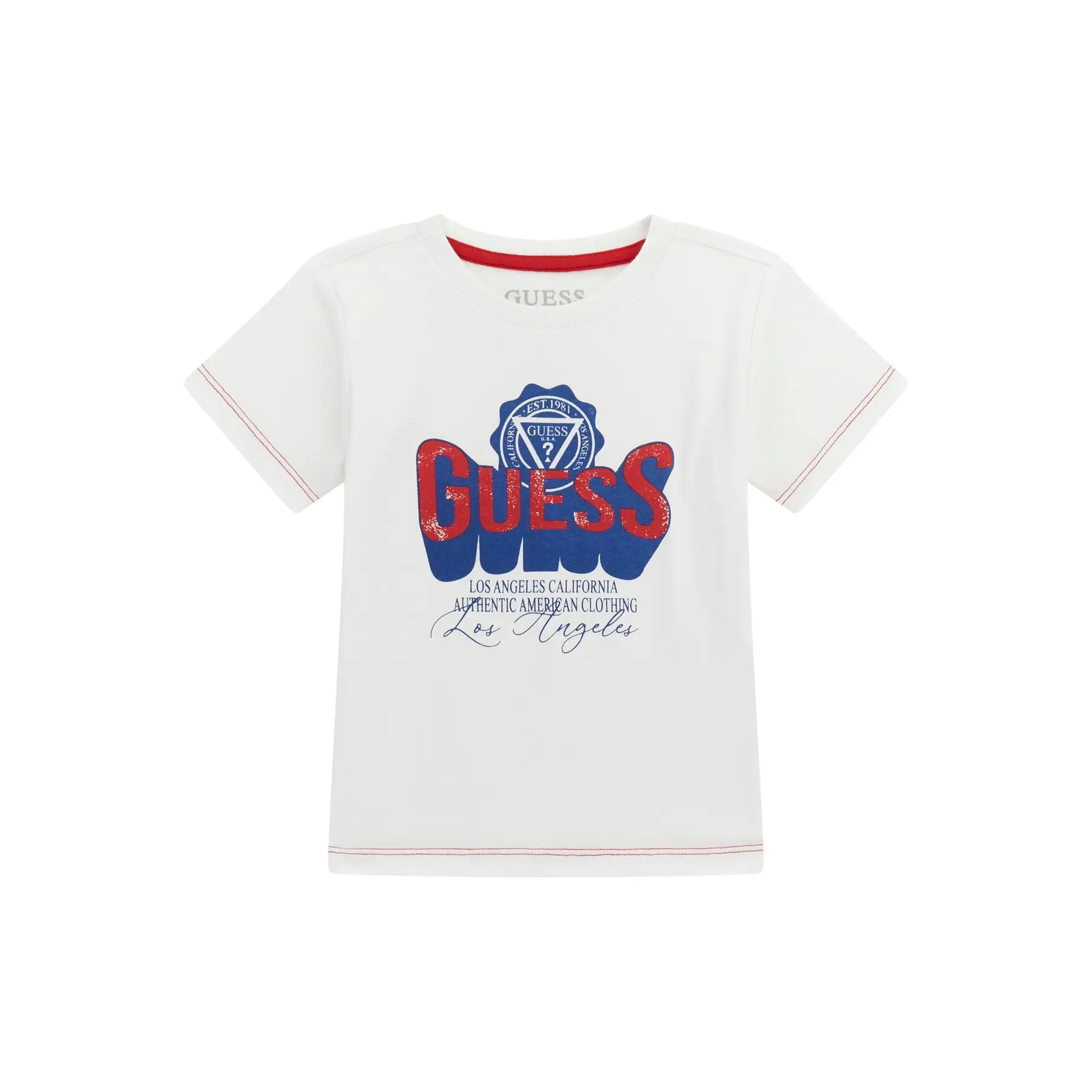 7620837951233 - T-Shirt mit bedrucktem Logo Rundhalsausschnitt für Jungen Baby Guess