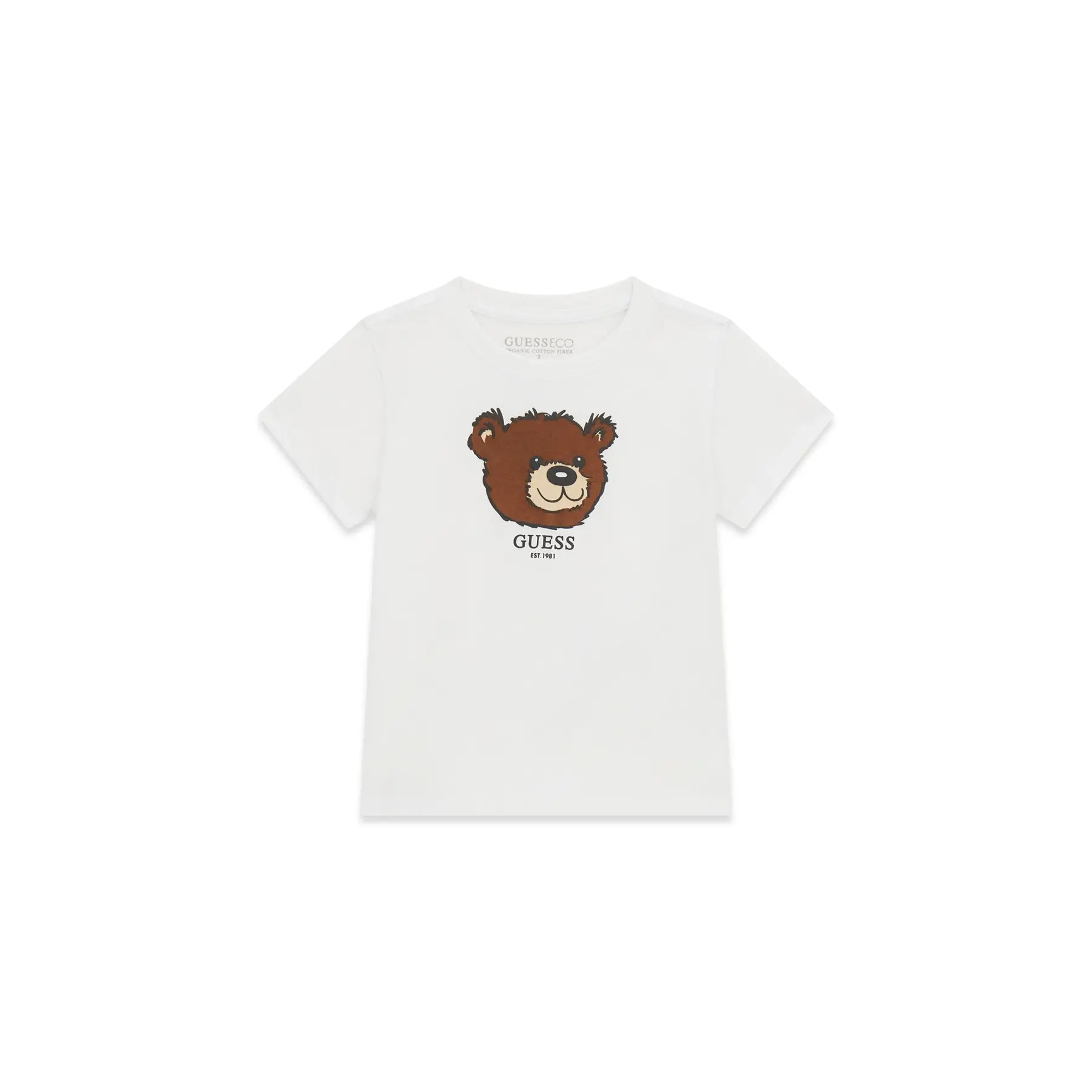 7620837734263 - Baumwoll-Jersey-T-Shirt mit aufgedrucktem Logo für Kinder Guess
