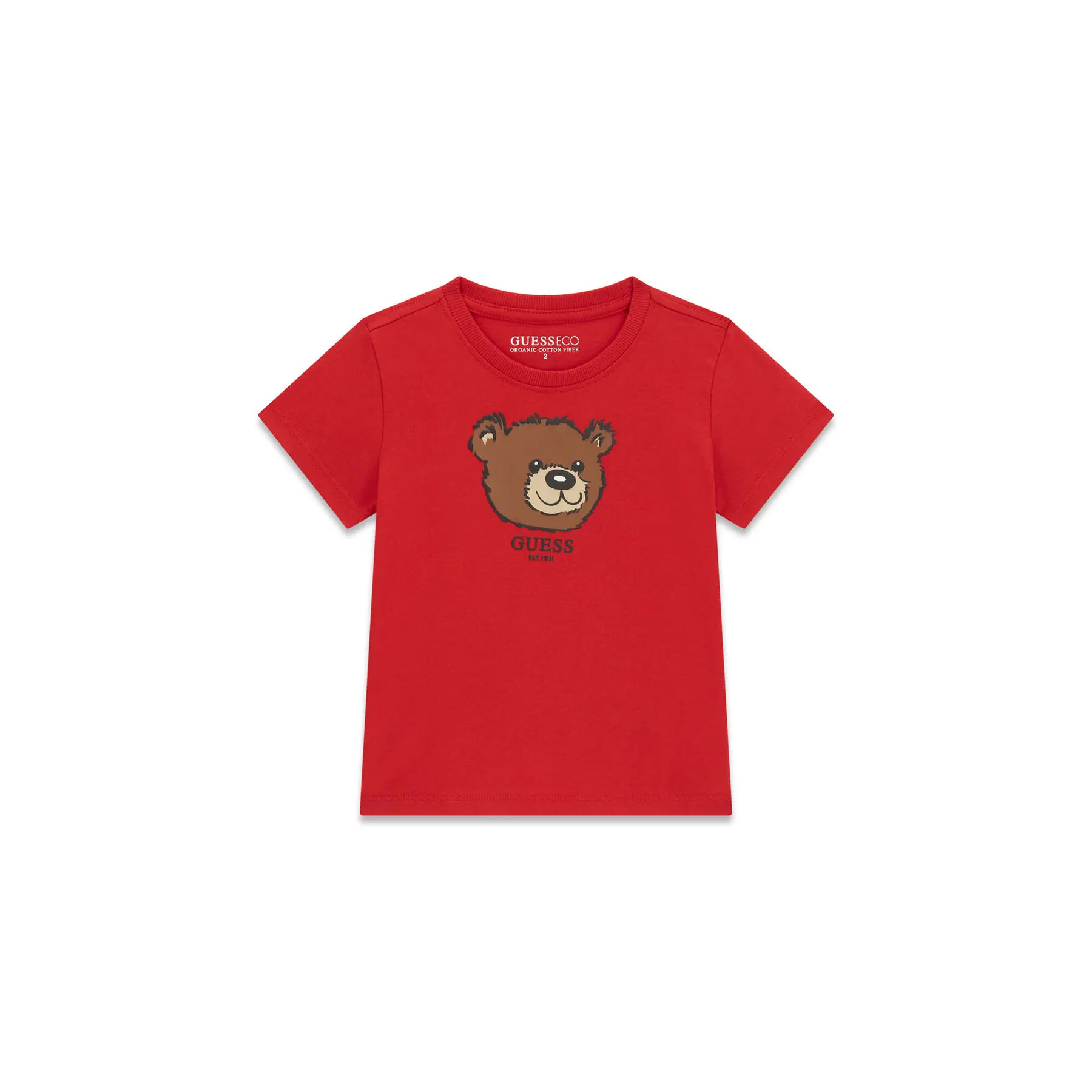 7620837734355 - Kurzarm-T-Shirt mit Print-Logo für Babyjungen Guess