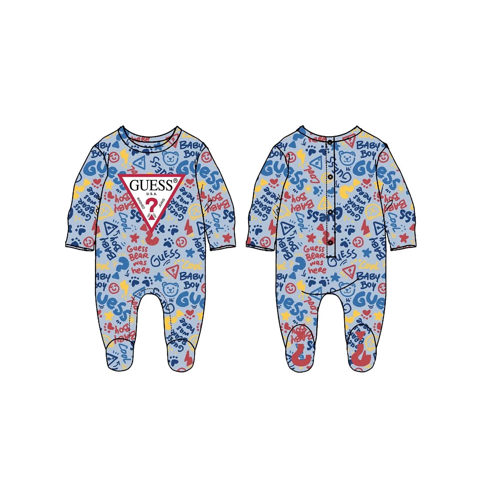 7626741442966 - Strampelanzug Baby Jungen Interlock