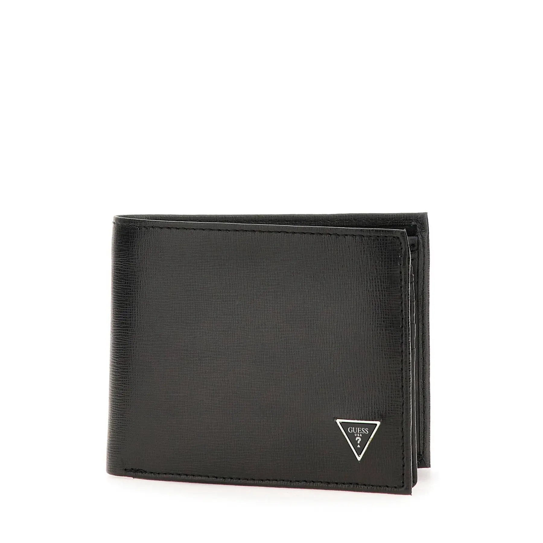 Guess SMCSLELEA24BLA Madrid Billfold W Coin Pocket Uomo Black Taglia Unica-image