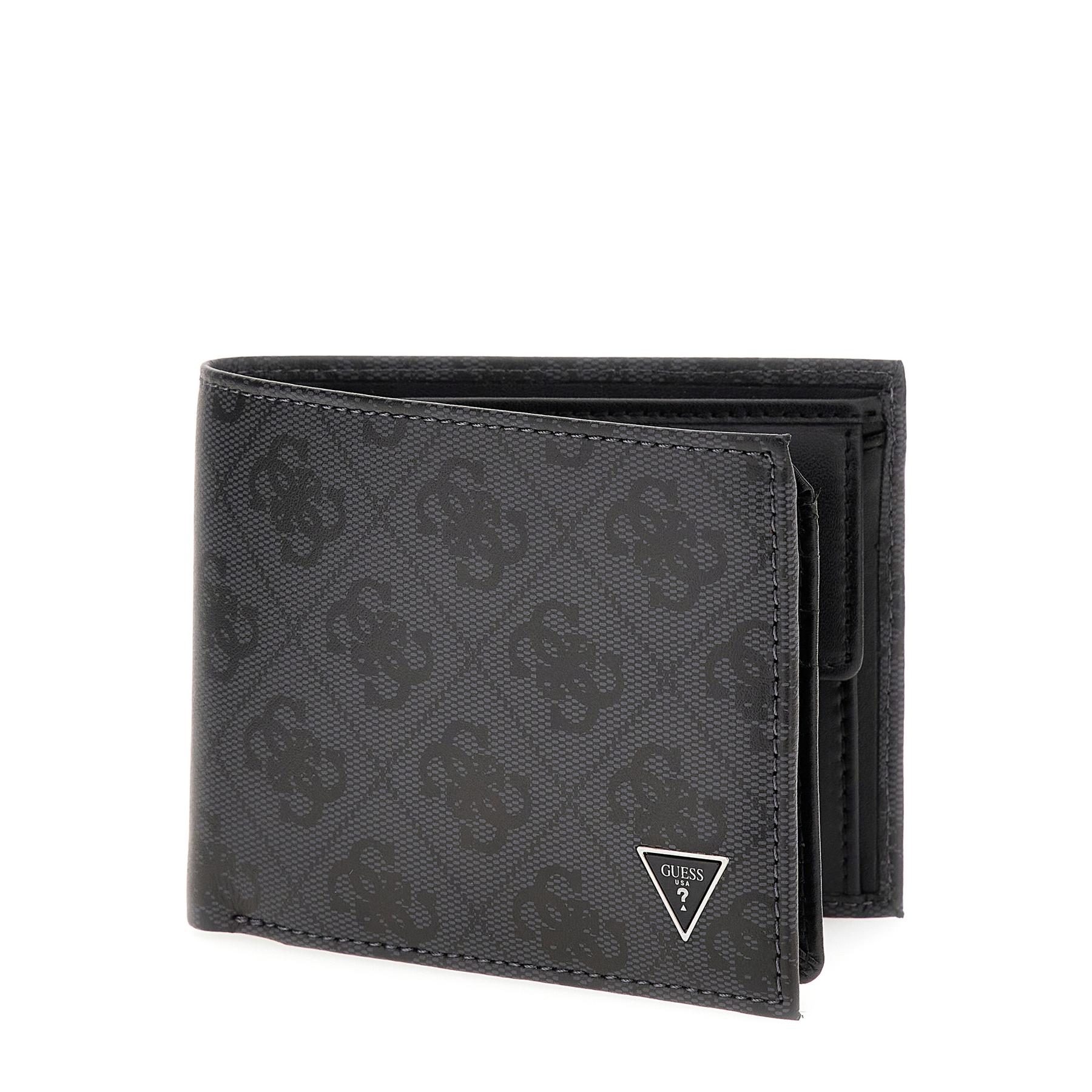 7624926101912 - Portemonnaie mit Allover-Label-Muster Modell VEZZOLA