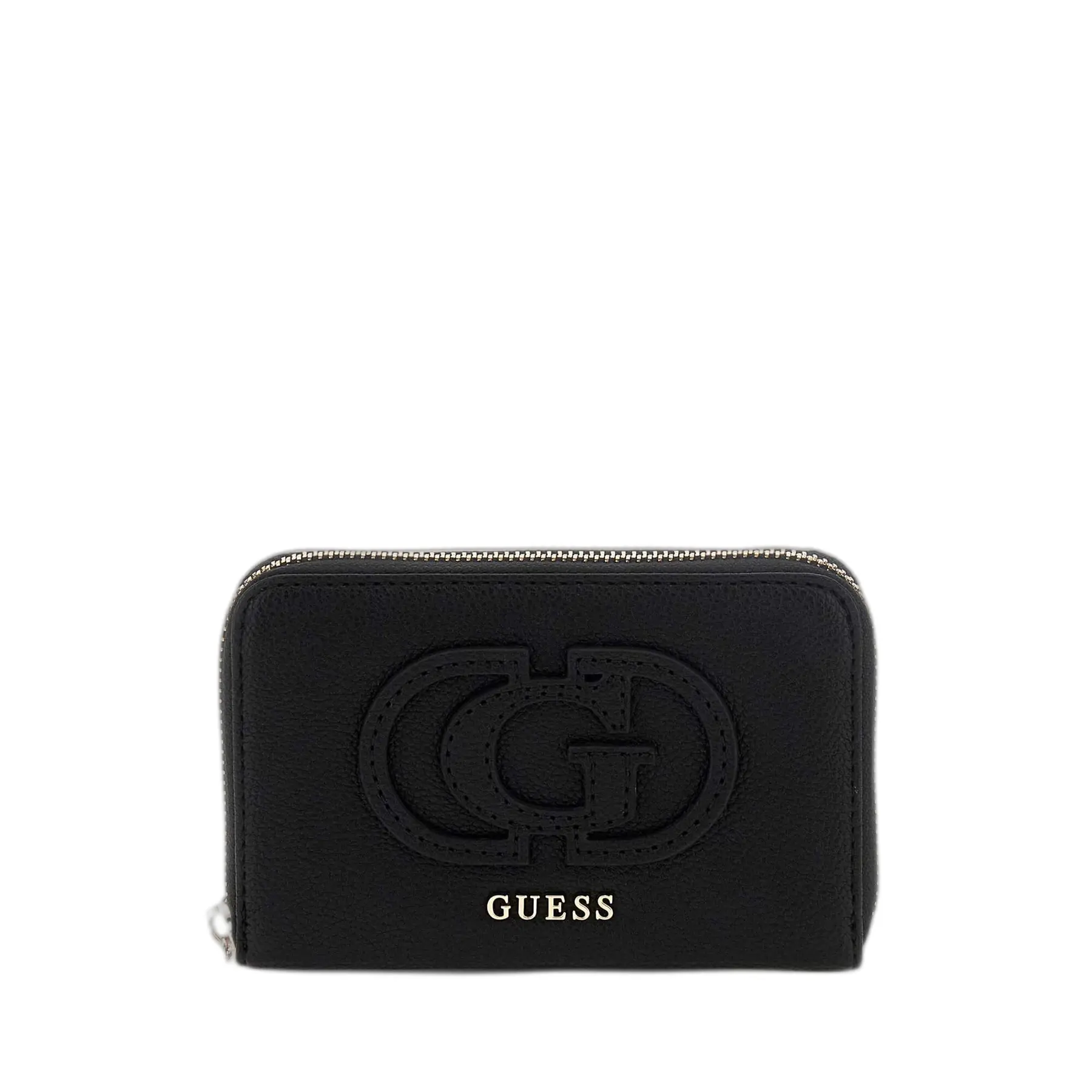 Guess Calebra Slg Medium Zip Around Wallet M Cream White-image