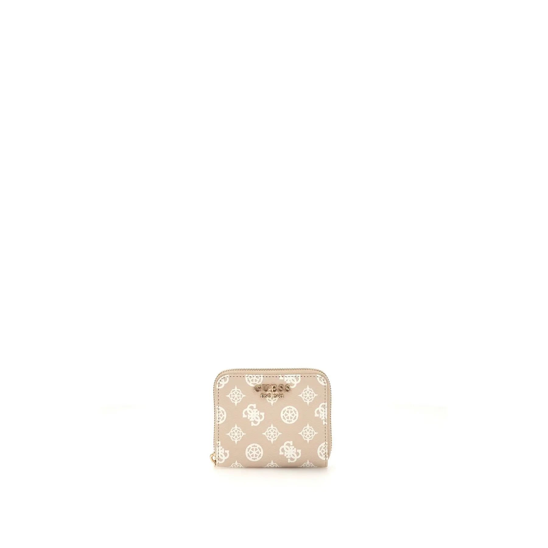 Kleine Damen-Etui mit runder Zip-Verschluss Guess Laurel