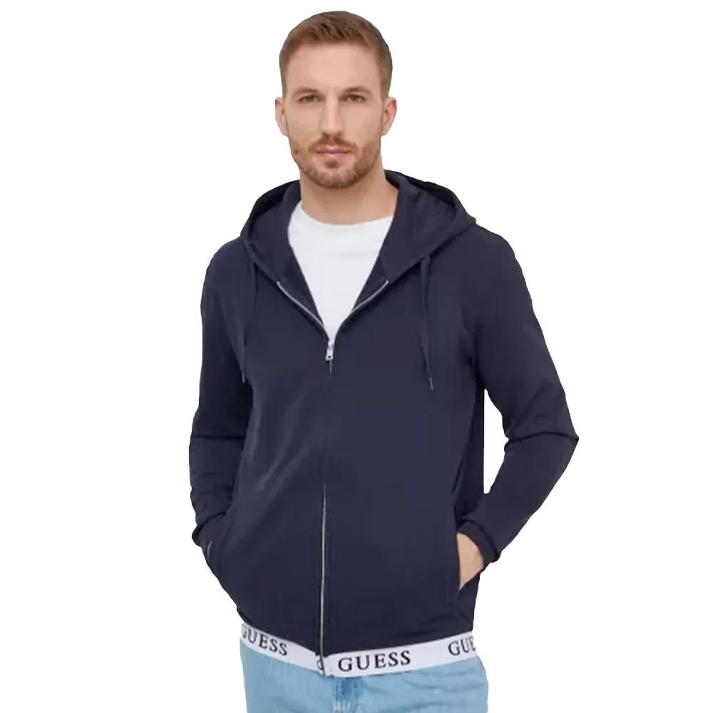 7622078528472 - Sweatjacke mit Label-Print