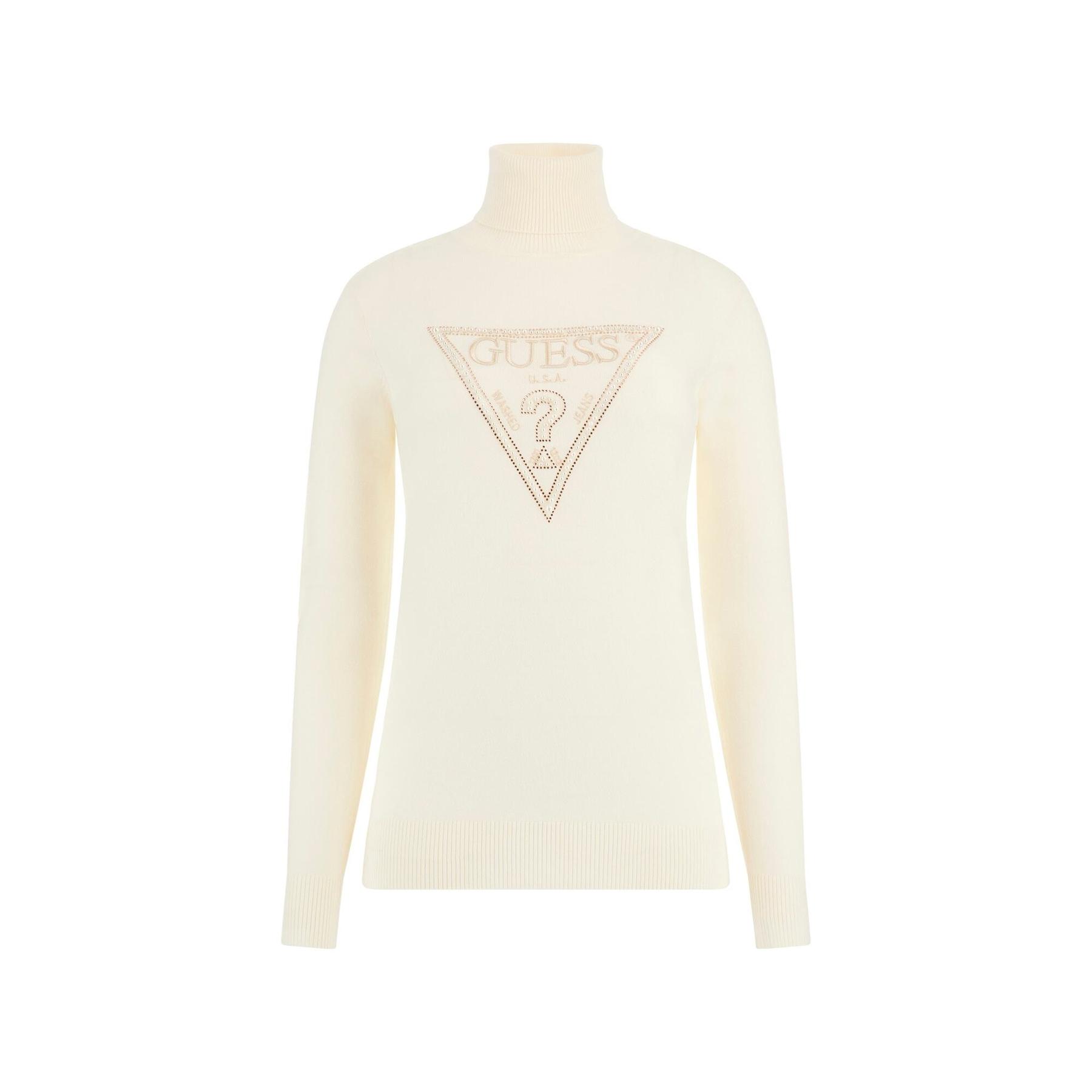 7622336585490 - Rollkragenpullover mit Logo Frau Gisele