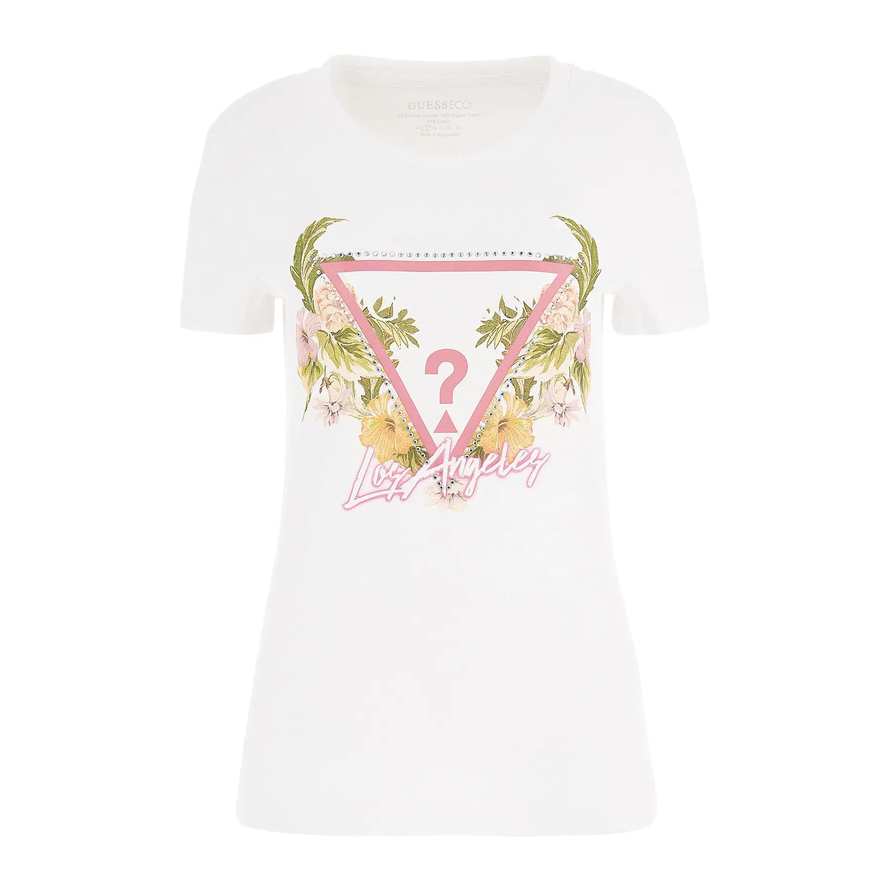 7621701848970 - T-Shirt Frau Triangle Flower