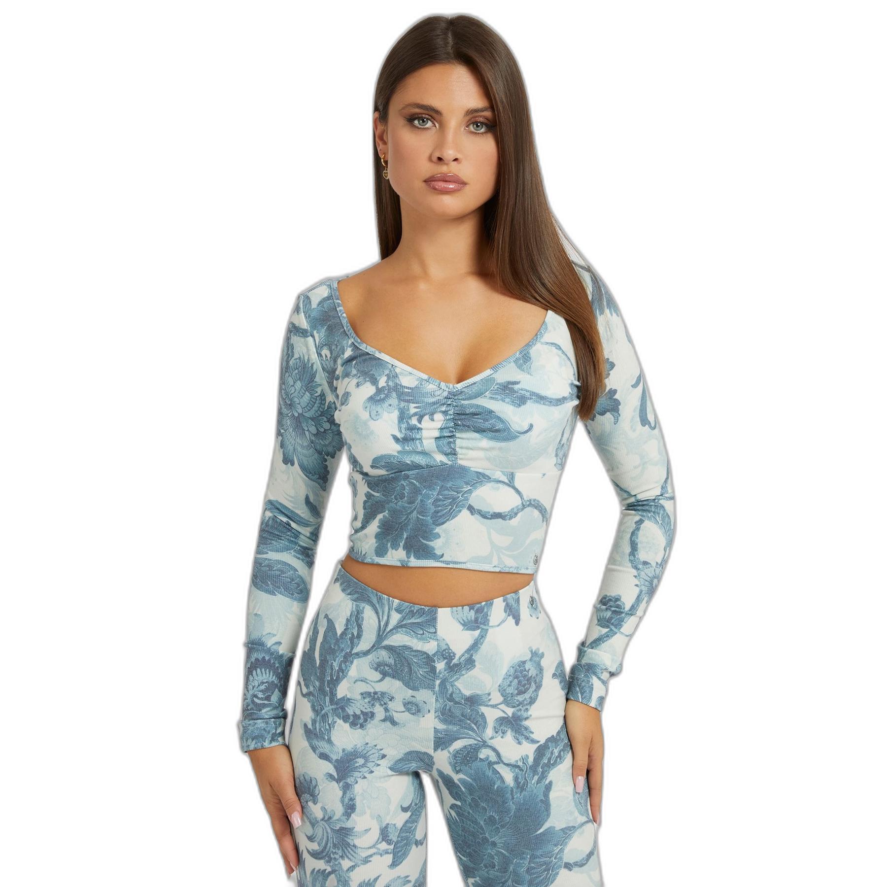 7619342935159 - Longsleeve mit floralem Muster Modell ENRIQUETA