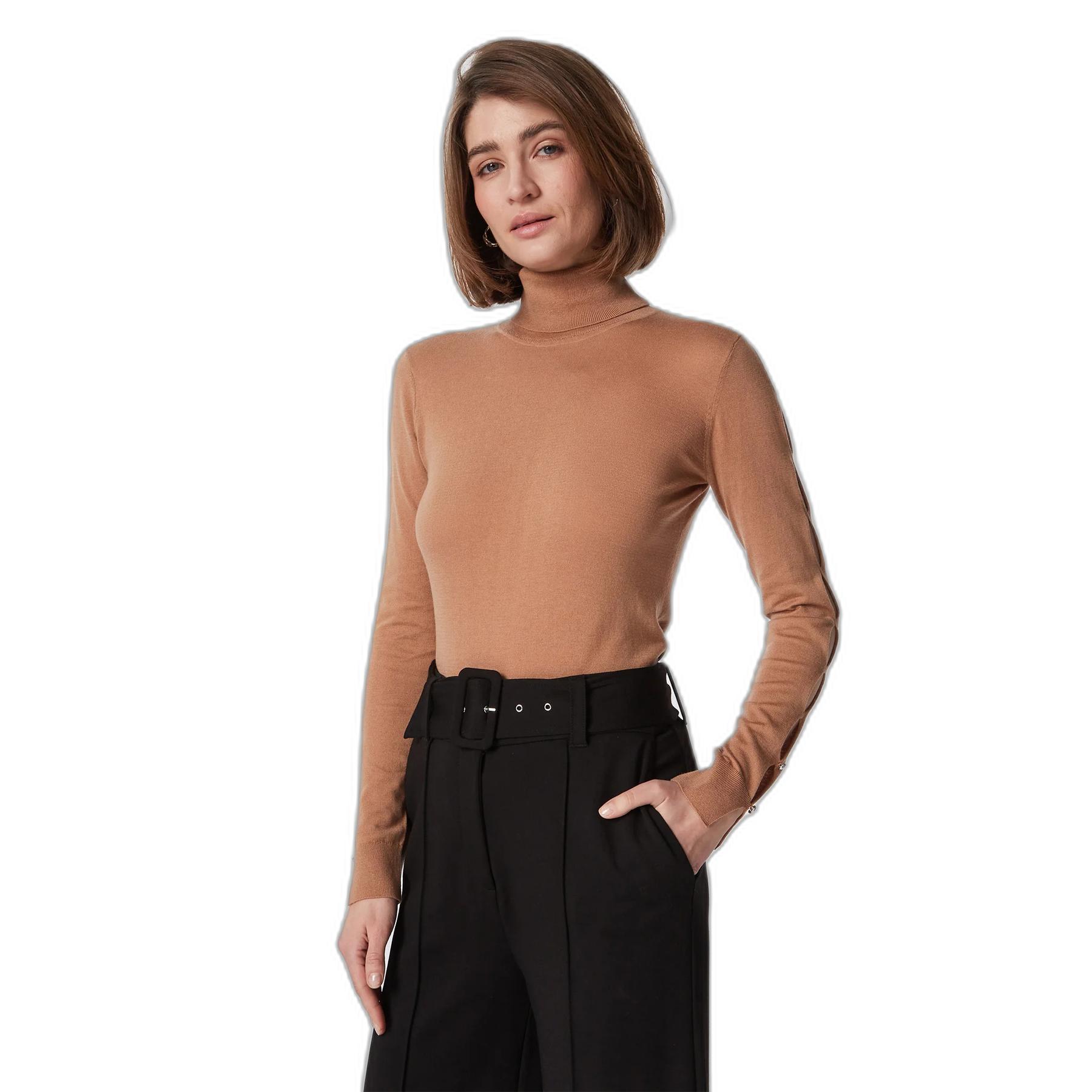 7619342932097 - Rollkragenpullover Baumwolle Frau Agnes