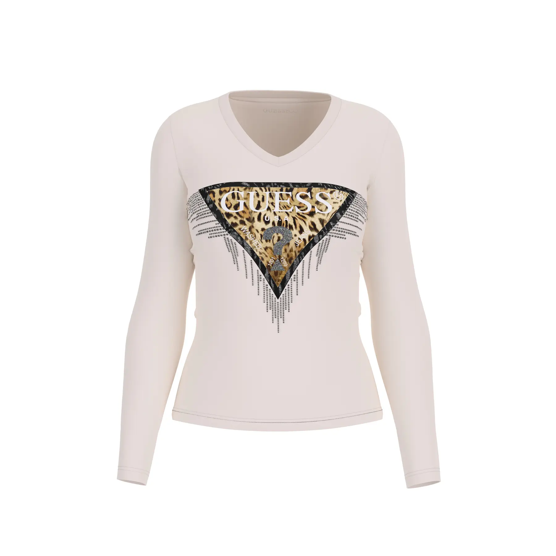 7625408559801 - Damen Langarm-T-Shirt mit Tiger-Dreieck VN