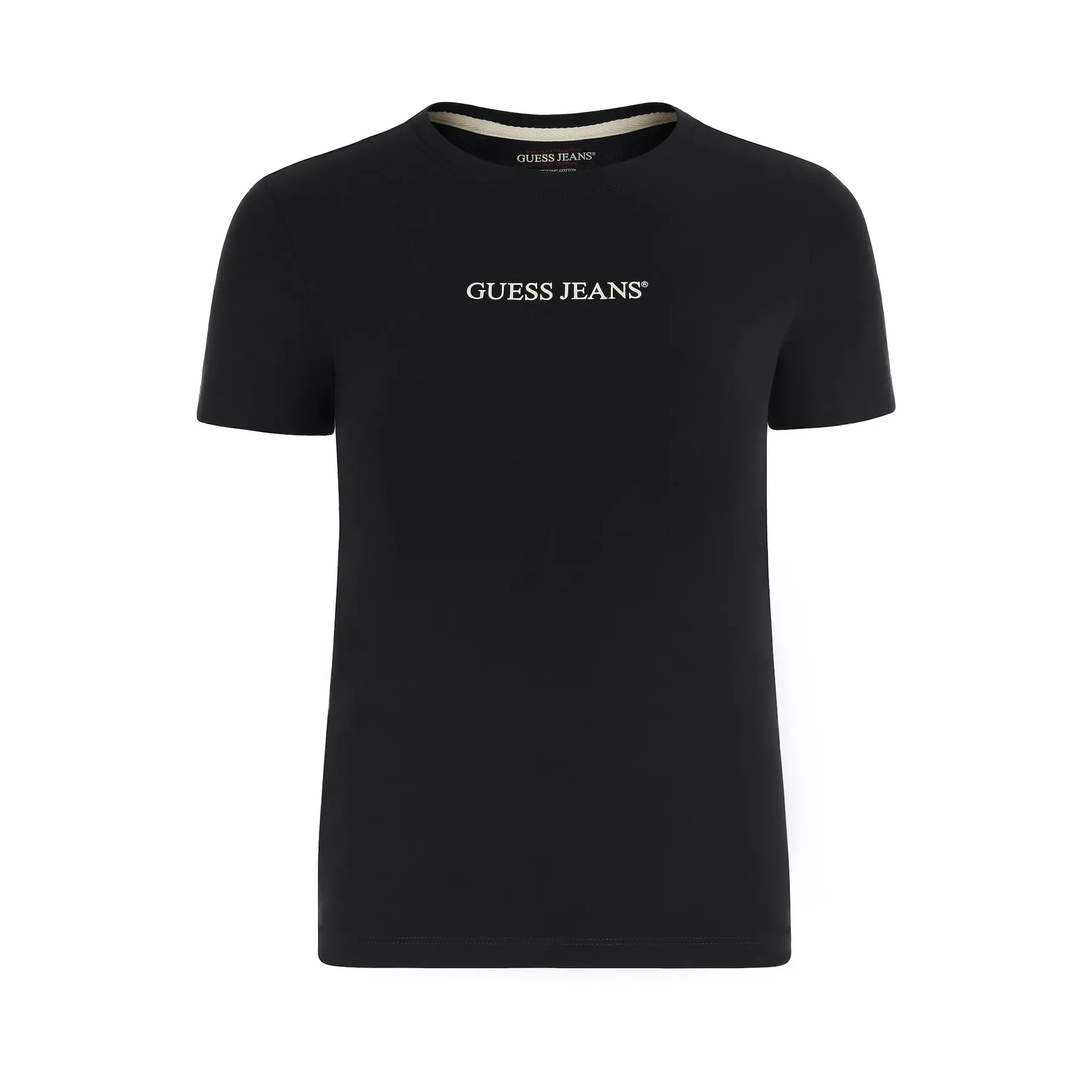 7618391211641 - Slim-Fit T-Shirt mit Logo für Damen Guess