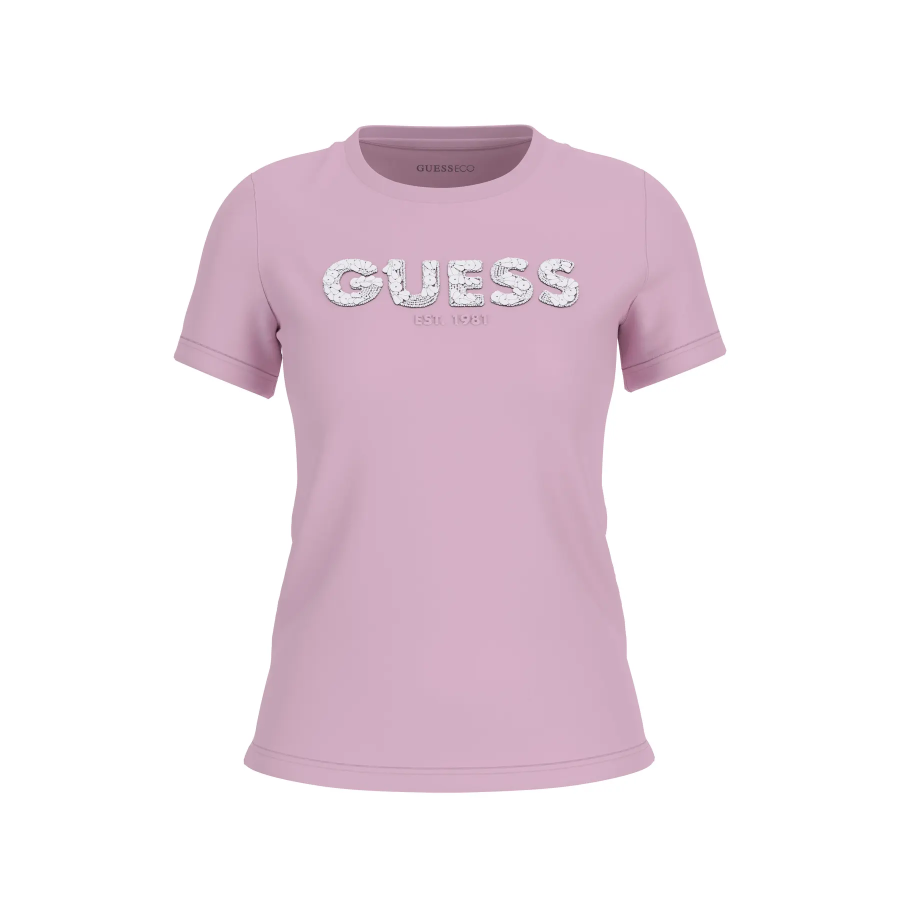 Damen T-Shirt Guess Segquins