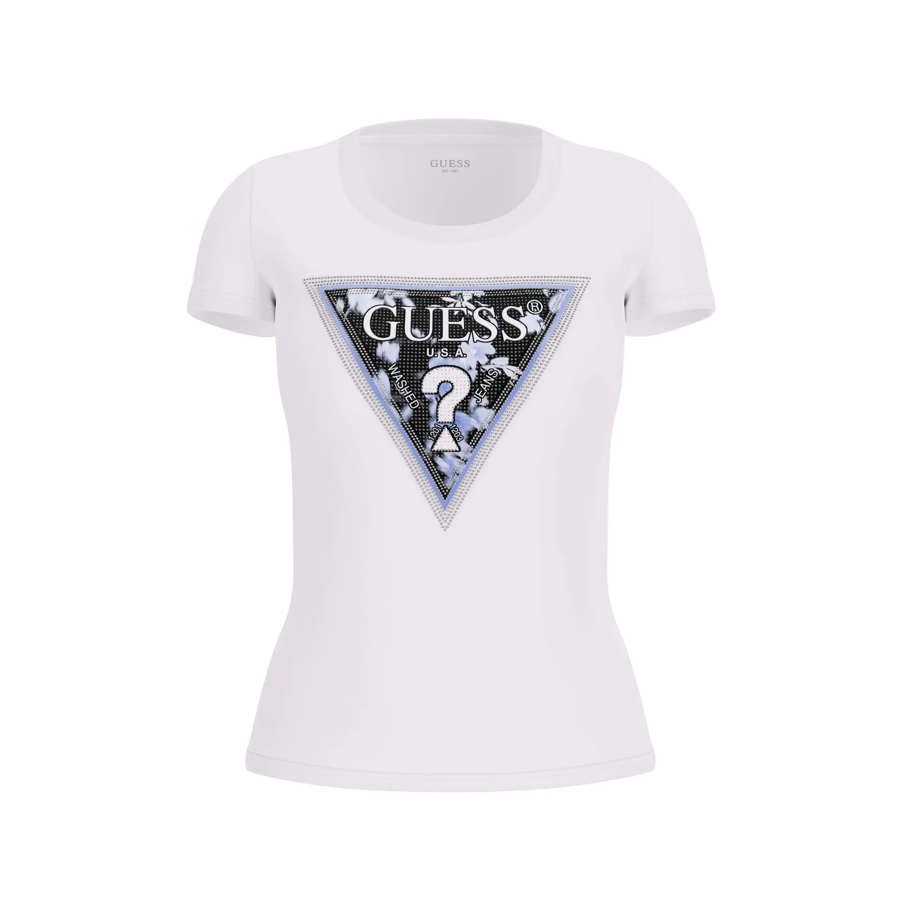 7626741204717 - T-Shirt CN Triangle Flower