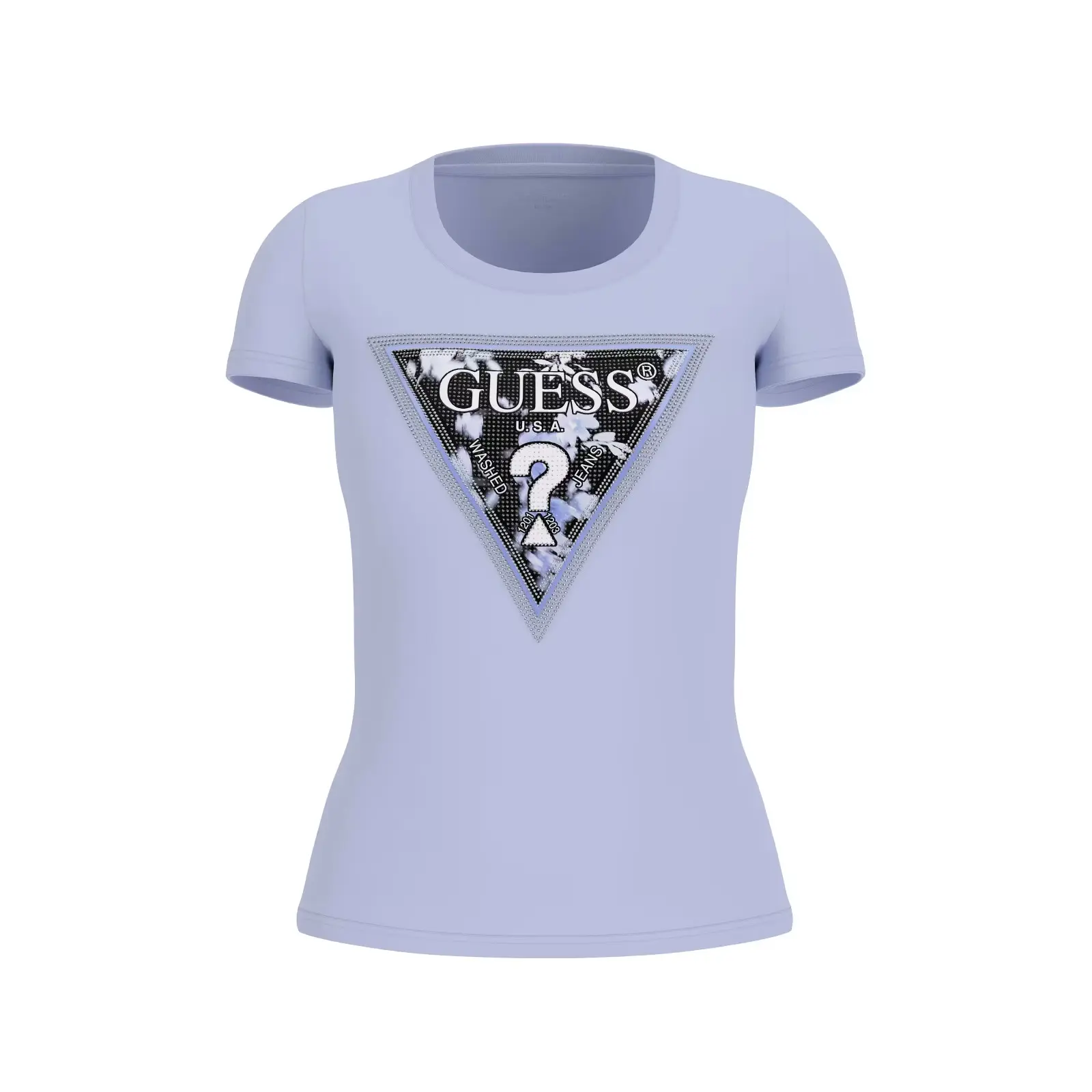 7626741204779 - T-Shirt CN Triangle Flower