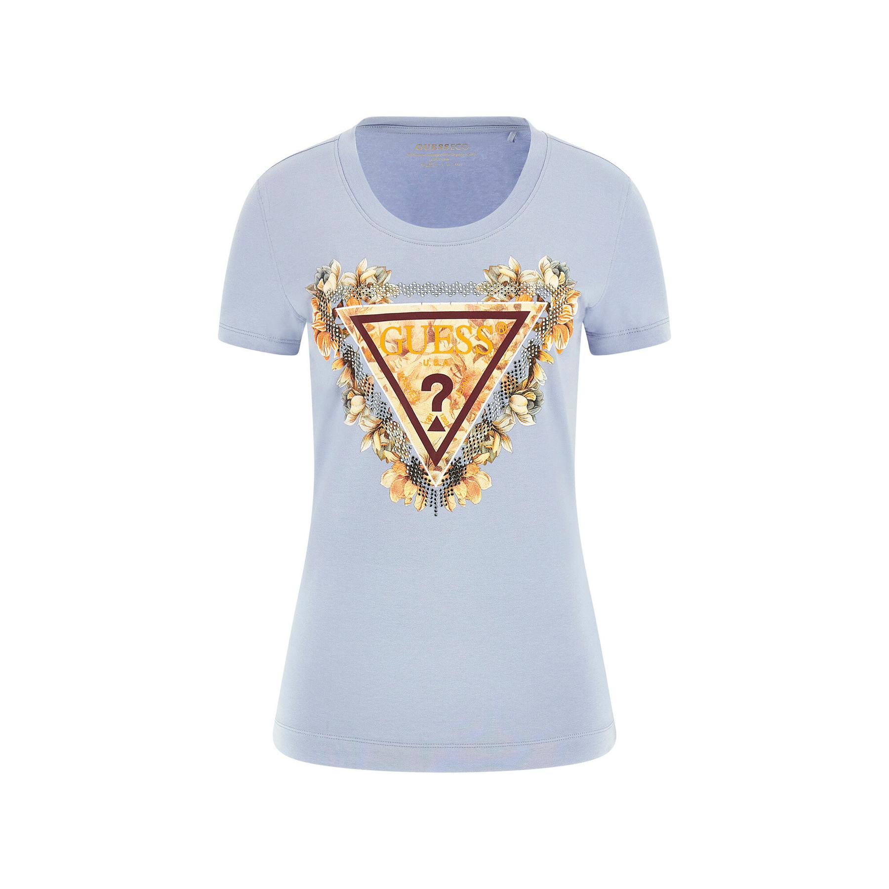 7628907176548 - T-Shirt Triangle Flowers