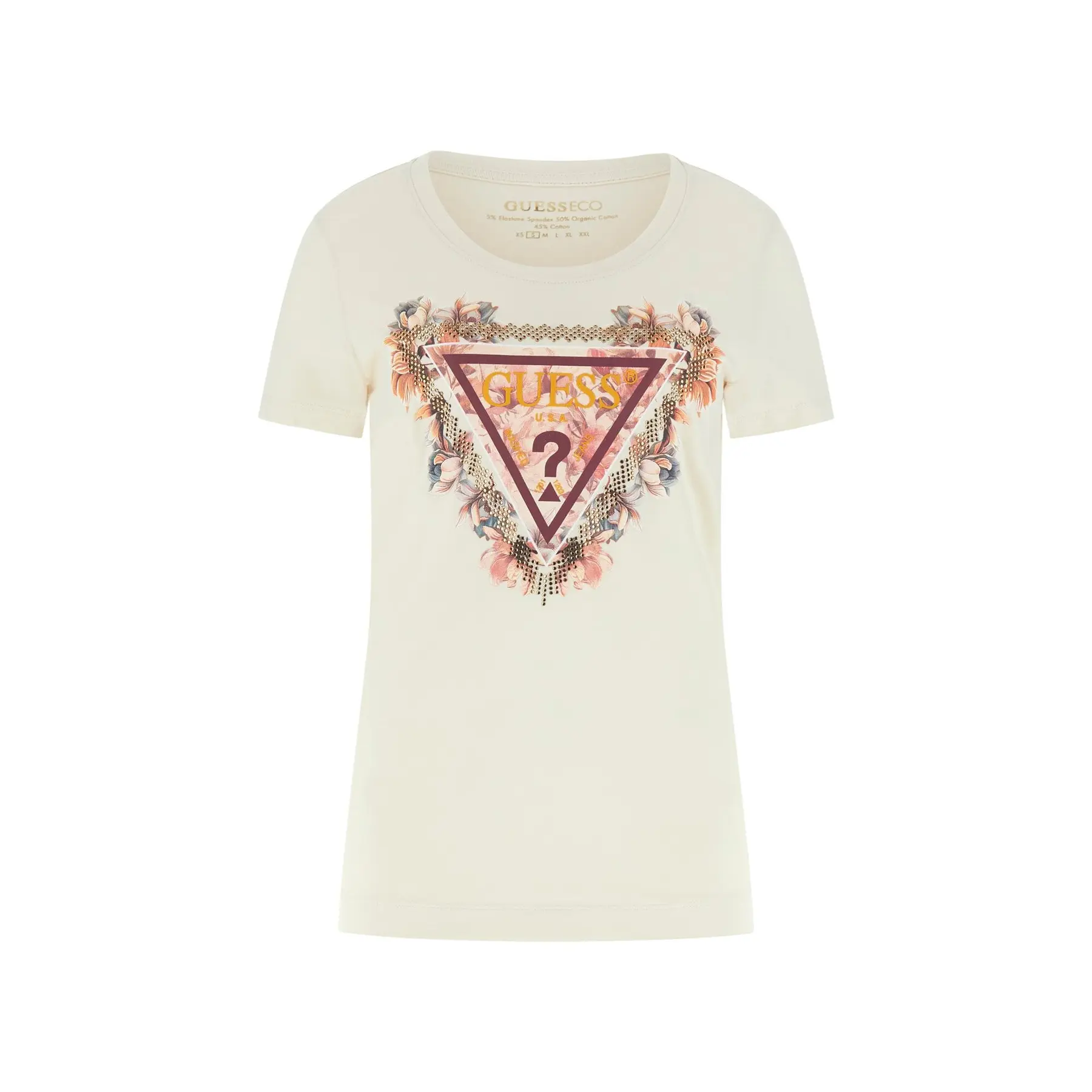 7628907017629 - T-Shirt Triangle Flowers