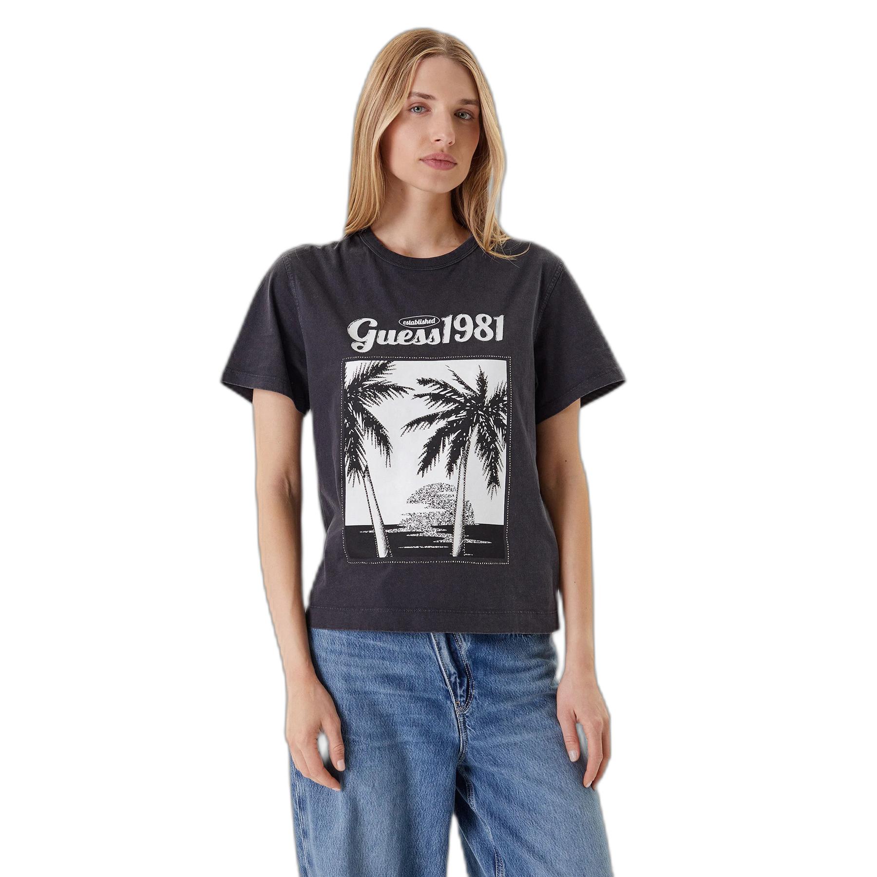 7628907019678 - T-Shirt verwaschen Damen Palm