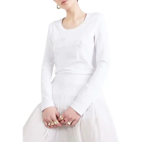 7628907175329 - Langarmshirt Script Logo