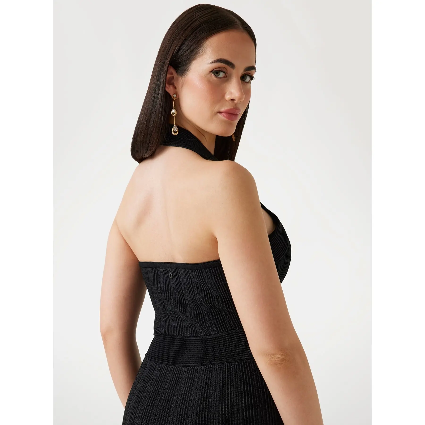 white christmas dresses I Guess So Mini Dress | Black Polka Dot | Womens