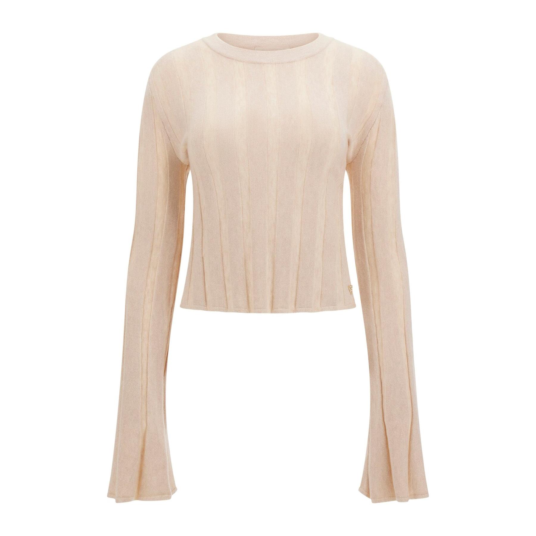 7628907004995 - Runder Kragen Pulli für Frauen Gemma